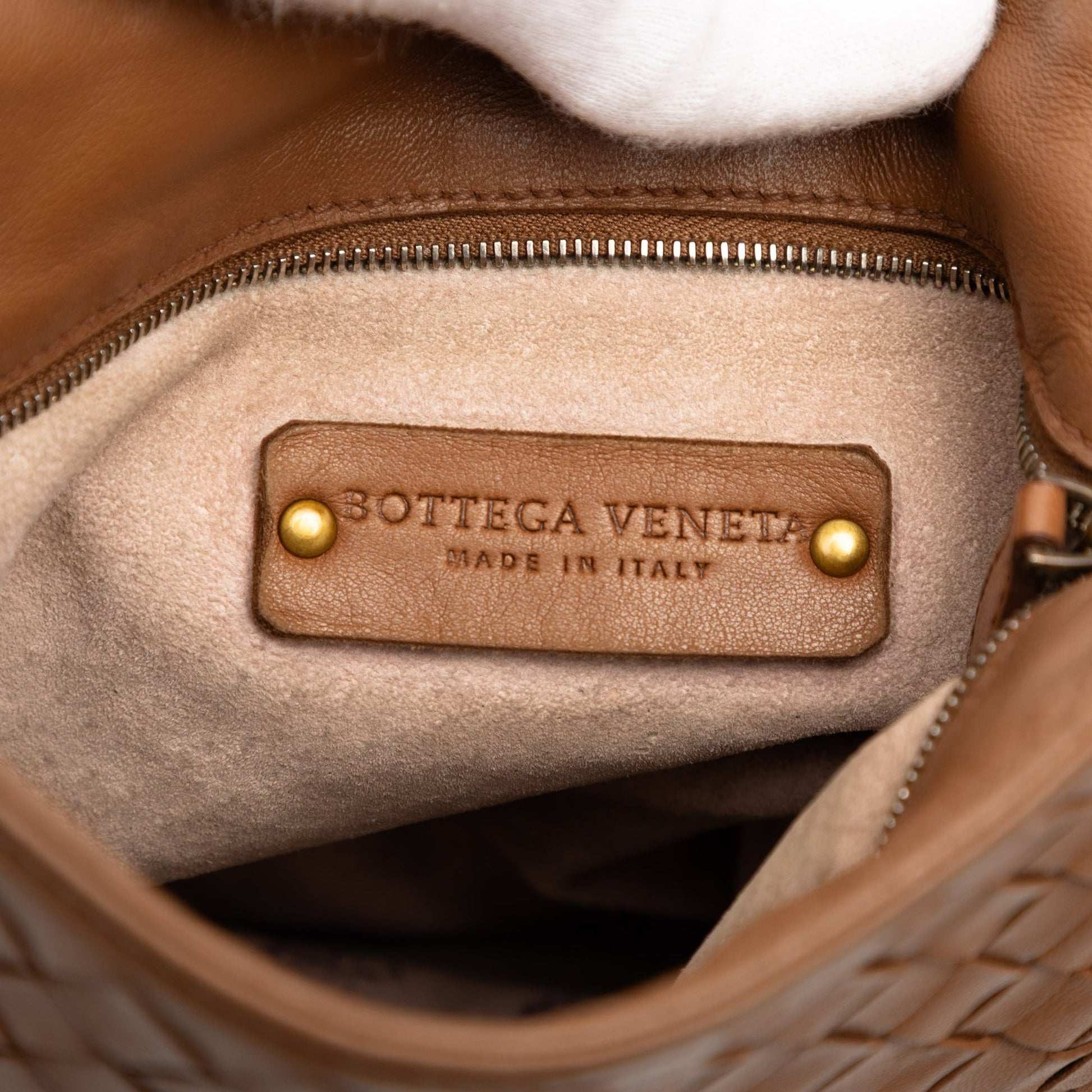 Bottega Veneta Nappa Intrecciato Cutwork Crossbody