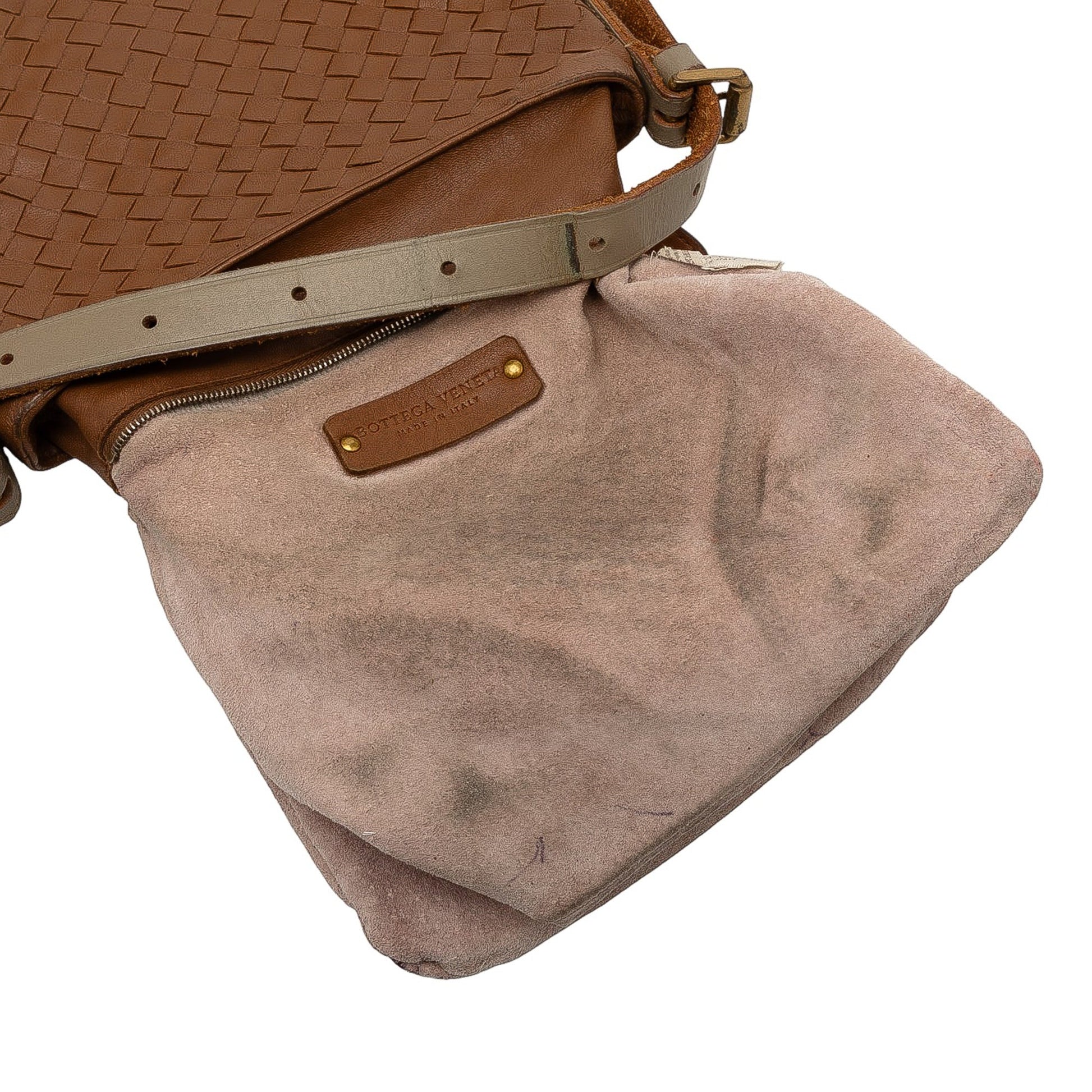 Bottega Veneta Nappa Intrecciato Cutwork Crossbody