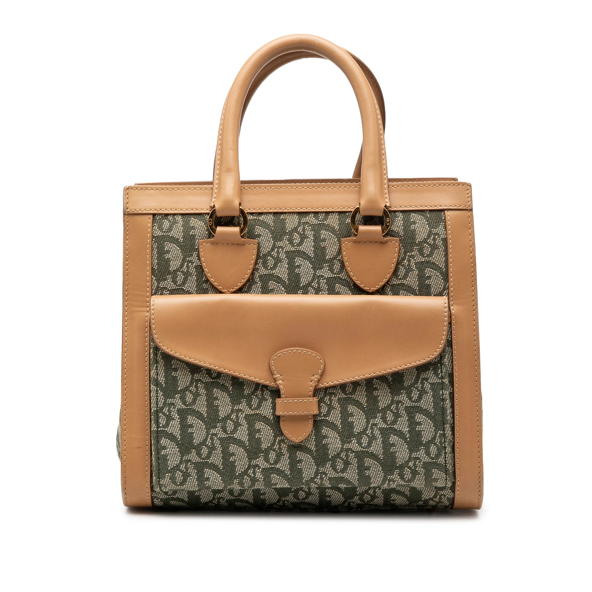 Dior Diorissimo Trotter Canvas Pocket Tote