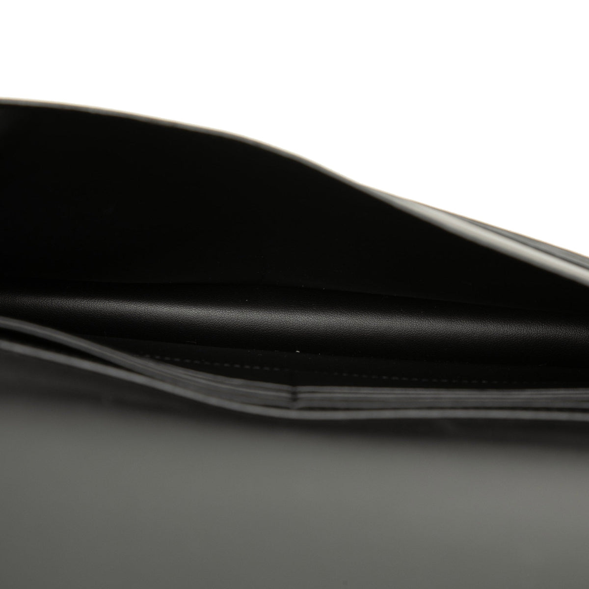 Valentino Leather VLTN Flap Clutch