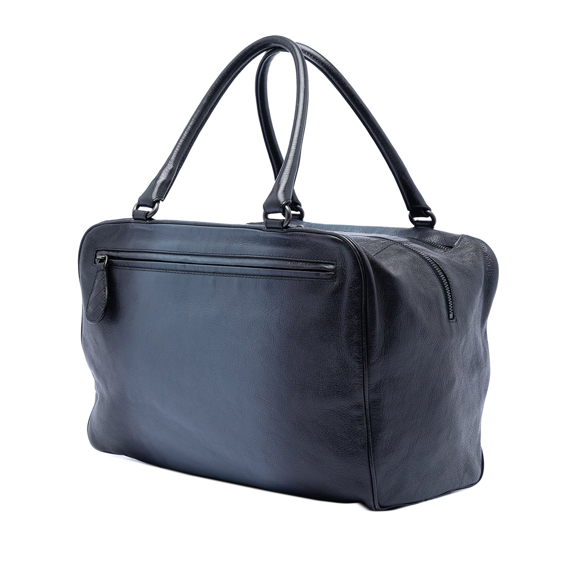 Bottega Veneta Medium Goatskin Madras Sfumato Brera Handbag