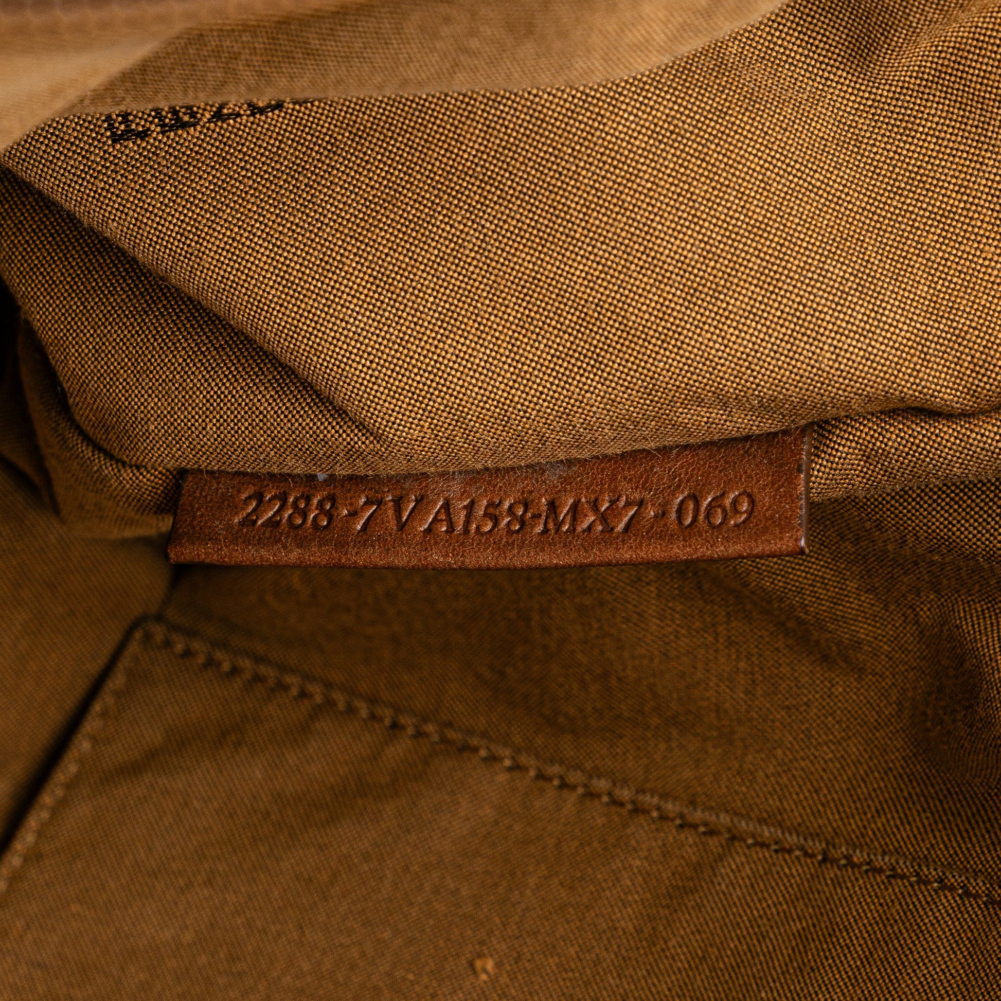Fendi Zucca Canvas FF Satchel