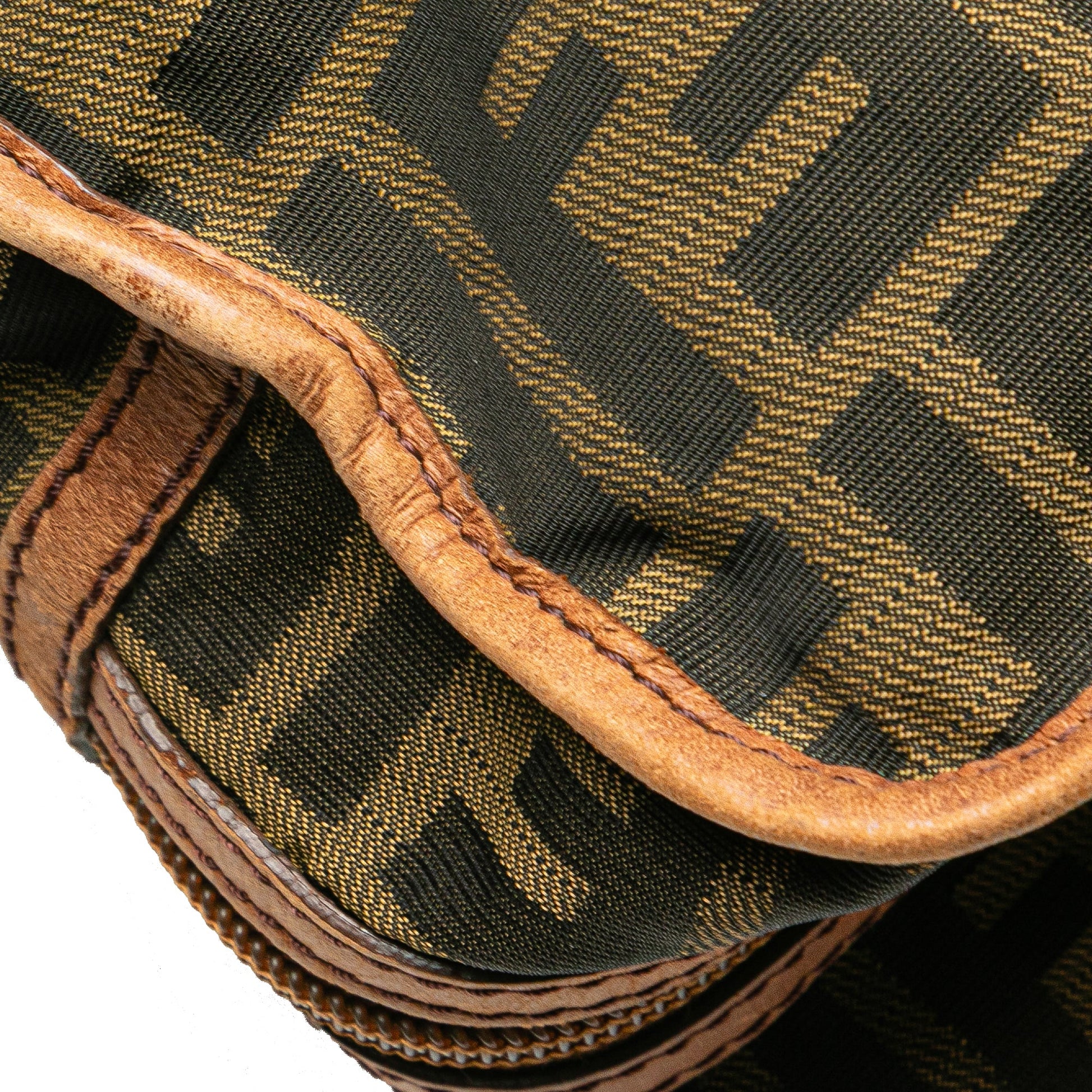 Fendi Zucca Canvas FF Satchel