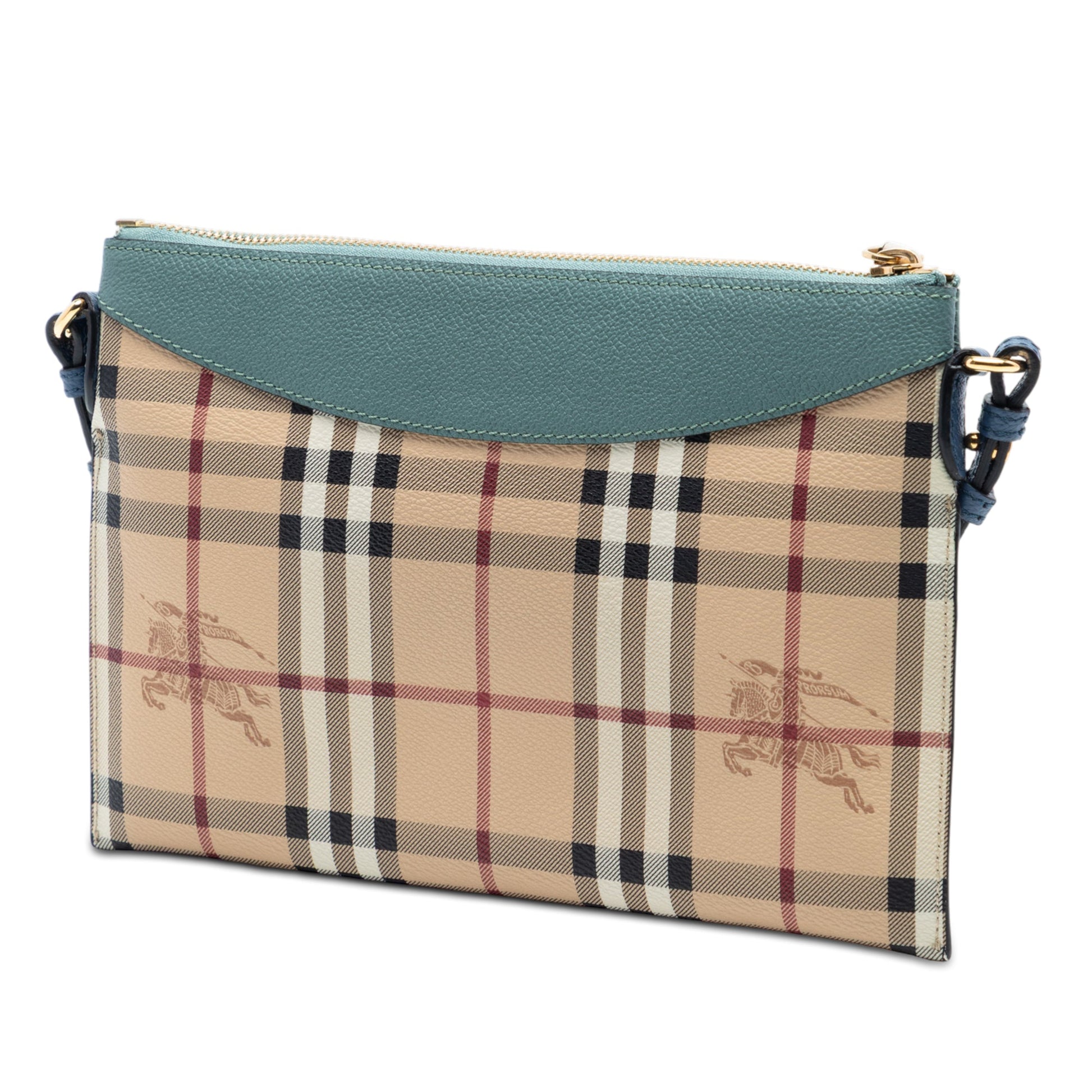 Burberry Haymarket Check Coated Canvas Peyton Crossbody