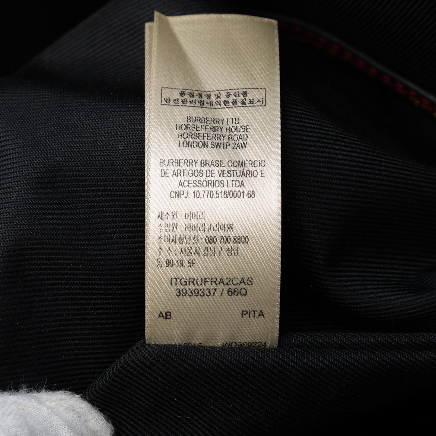 Burberry Small Haymarket Check Coated Canvas Orchard Bowling Bag