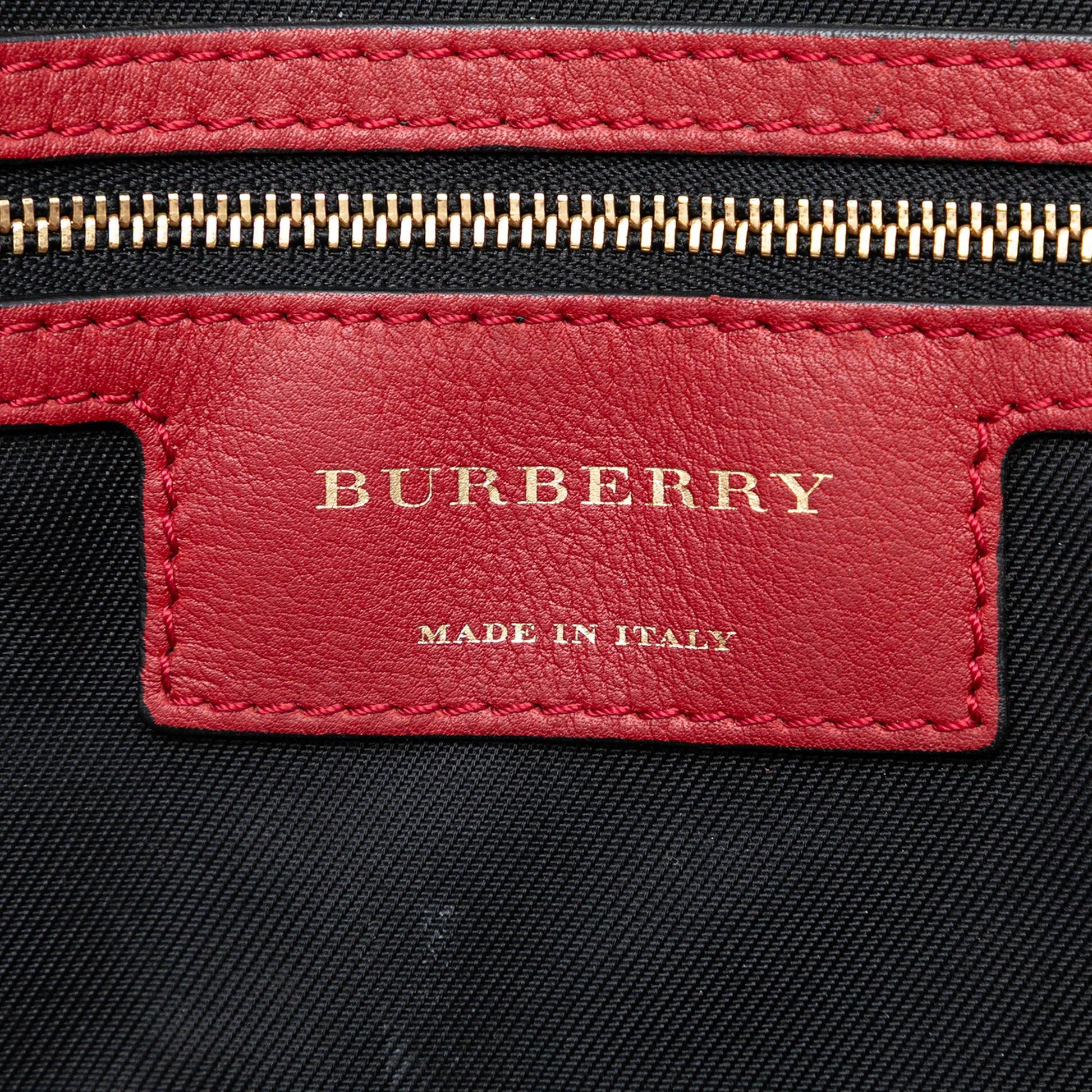 Burberry Small Haymarket Check Coated Canvas Orchard Bowling Bag