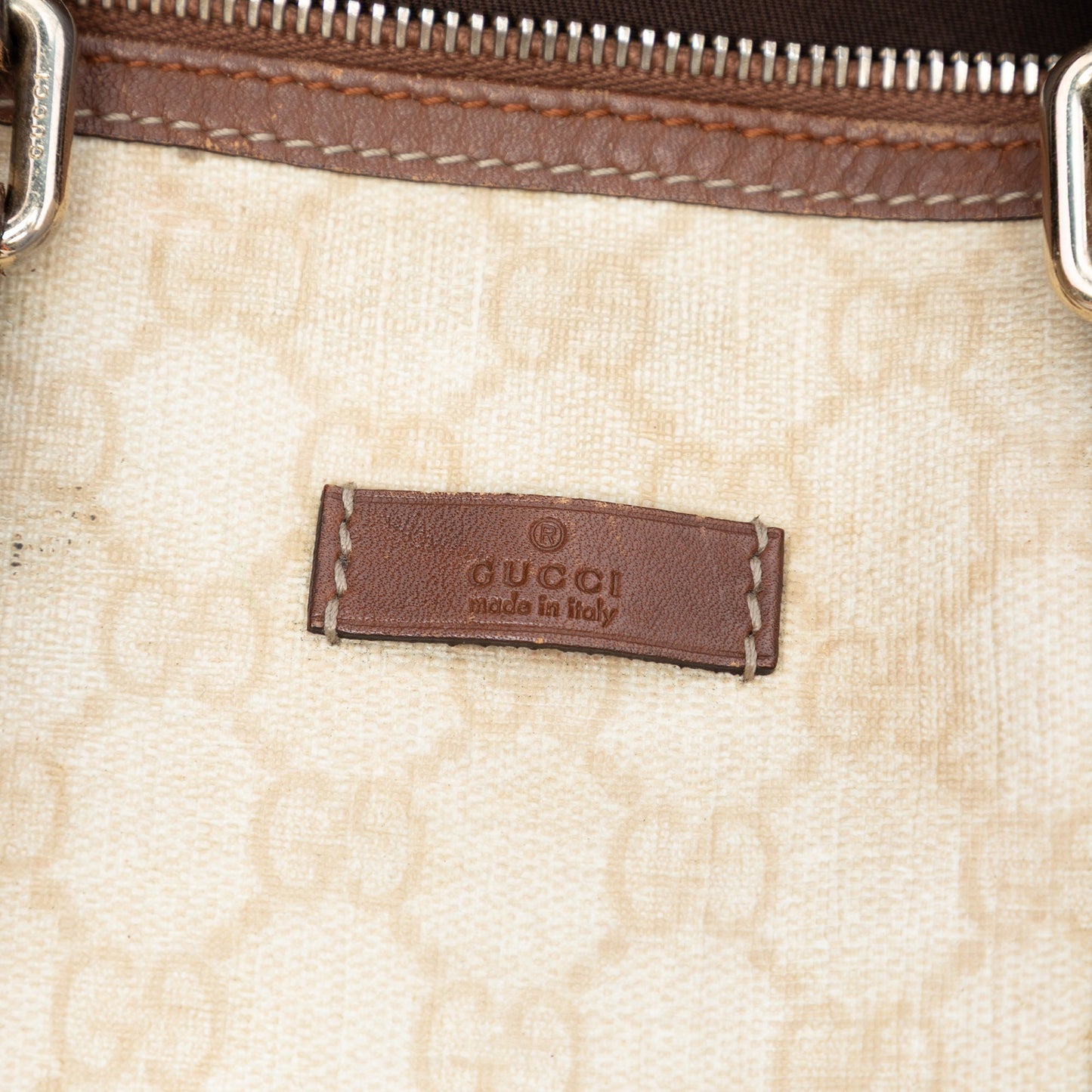 Gucci Medium GG Supreme Joy Boston Bag