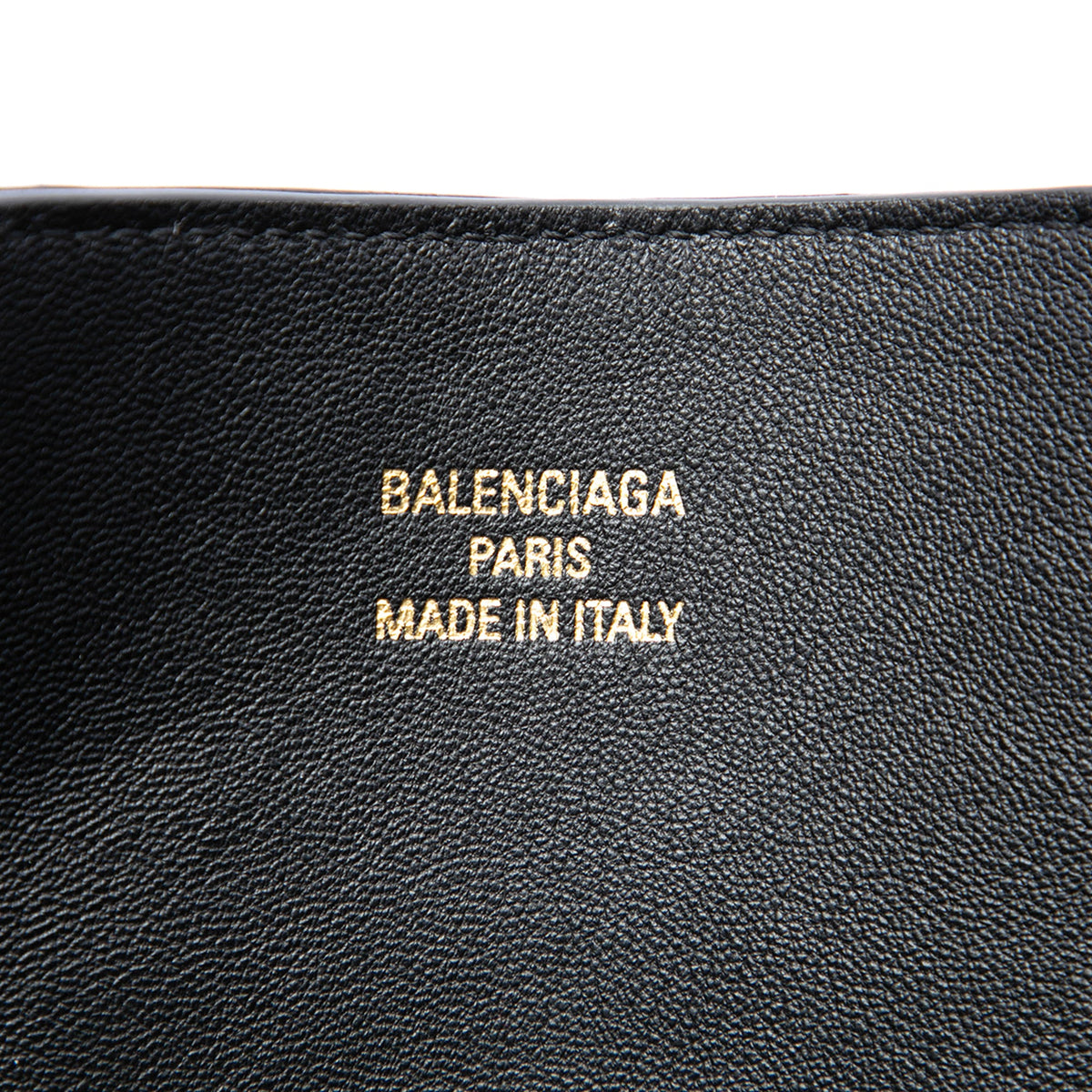 Balenciaga Medium Smooth Calfskin Bel Air Carry All Tote — Black