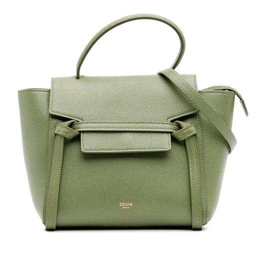 Celine Nano Grained Calfskin Belt Bag