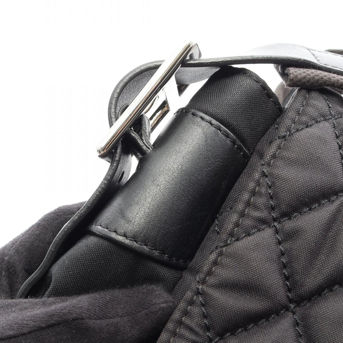 Chanel Sport Line Quilted Nylon Flap — Black