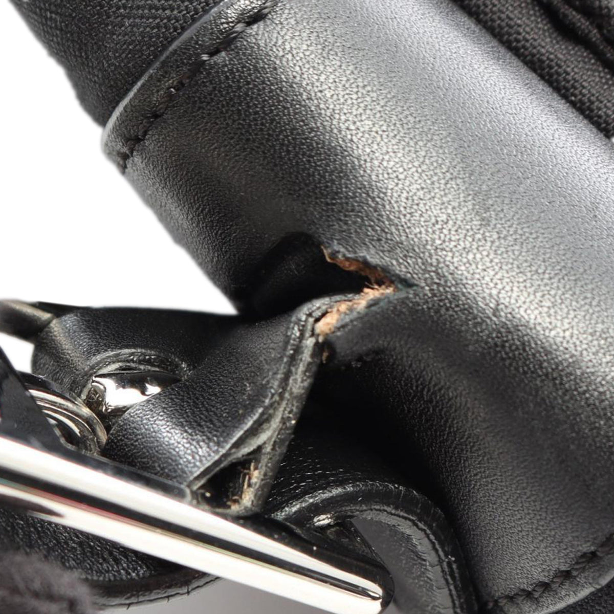 Chanel Sport Line Quilted Nylon Flap — Black