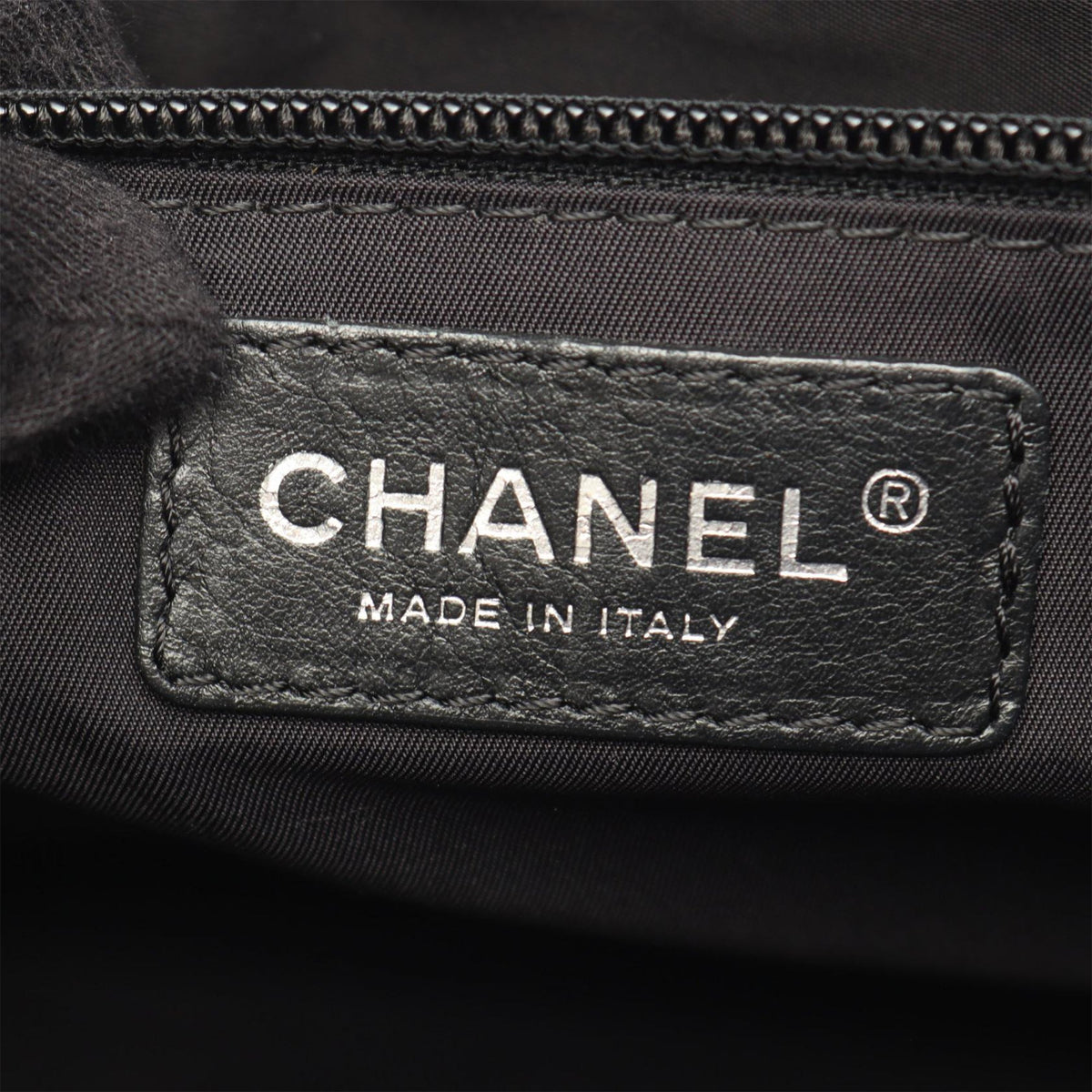 Chanel Sport Line Quilted Nylon Flap — Black
