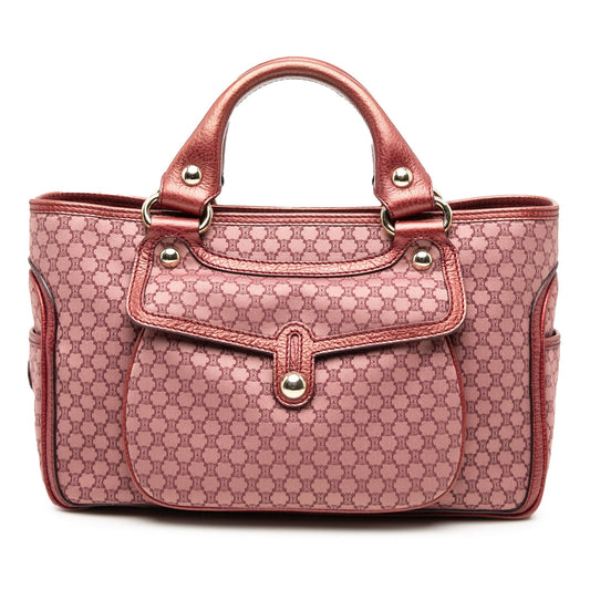 Celine Macadam Canvas Boogie Handbag