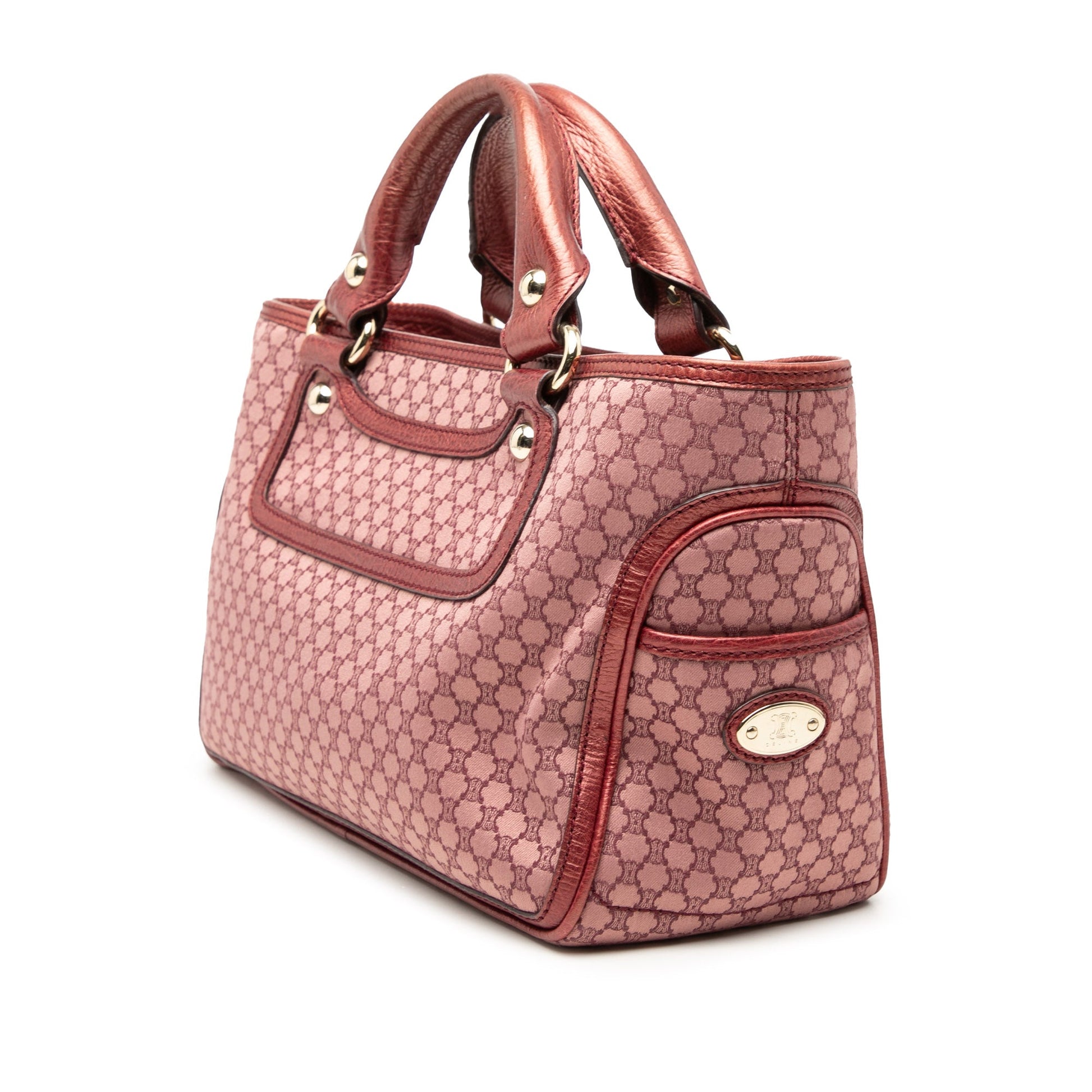 Celine Macadam Canvas Boogie Handbag