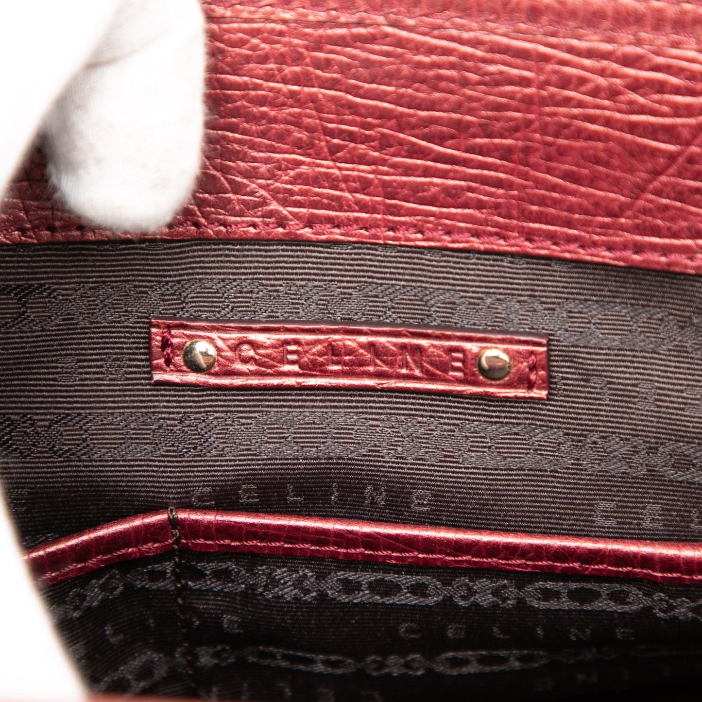 Celine Macadam Canvas Boogie Handbag