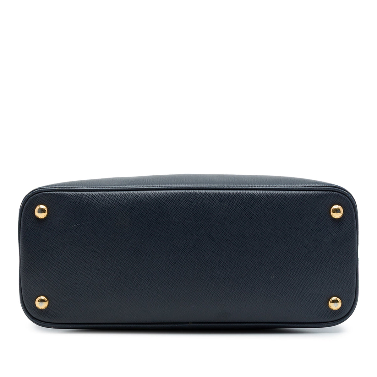 Prada Medium Saffiano Lux Promenade Satchel — Blue