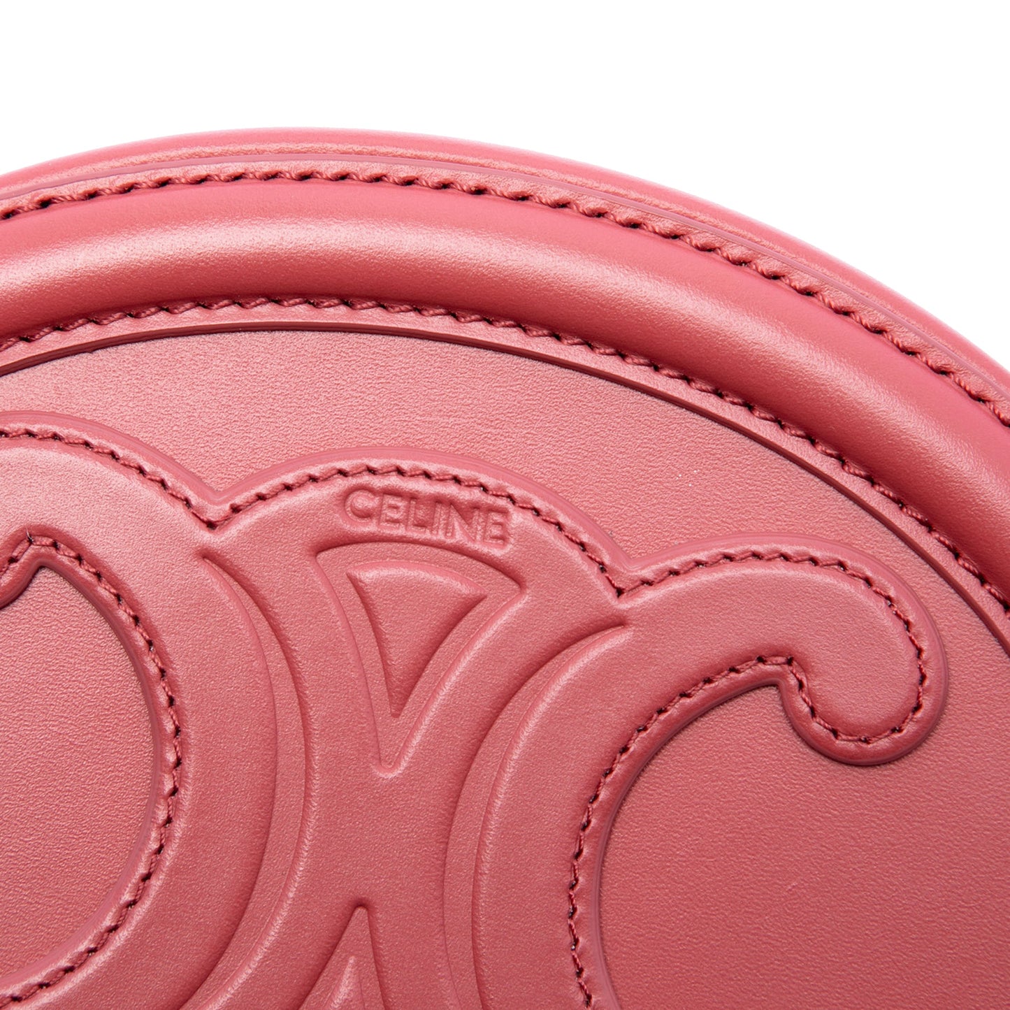 Celine Small Calfskin Cuir Triomphe Oval Crossbody
