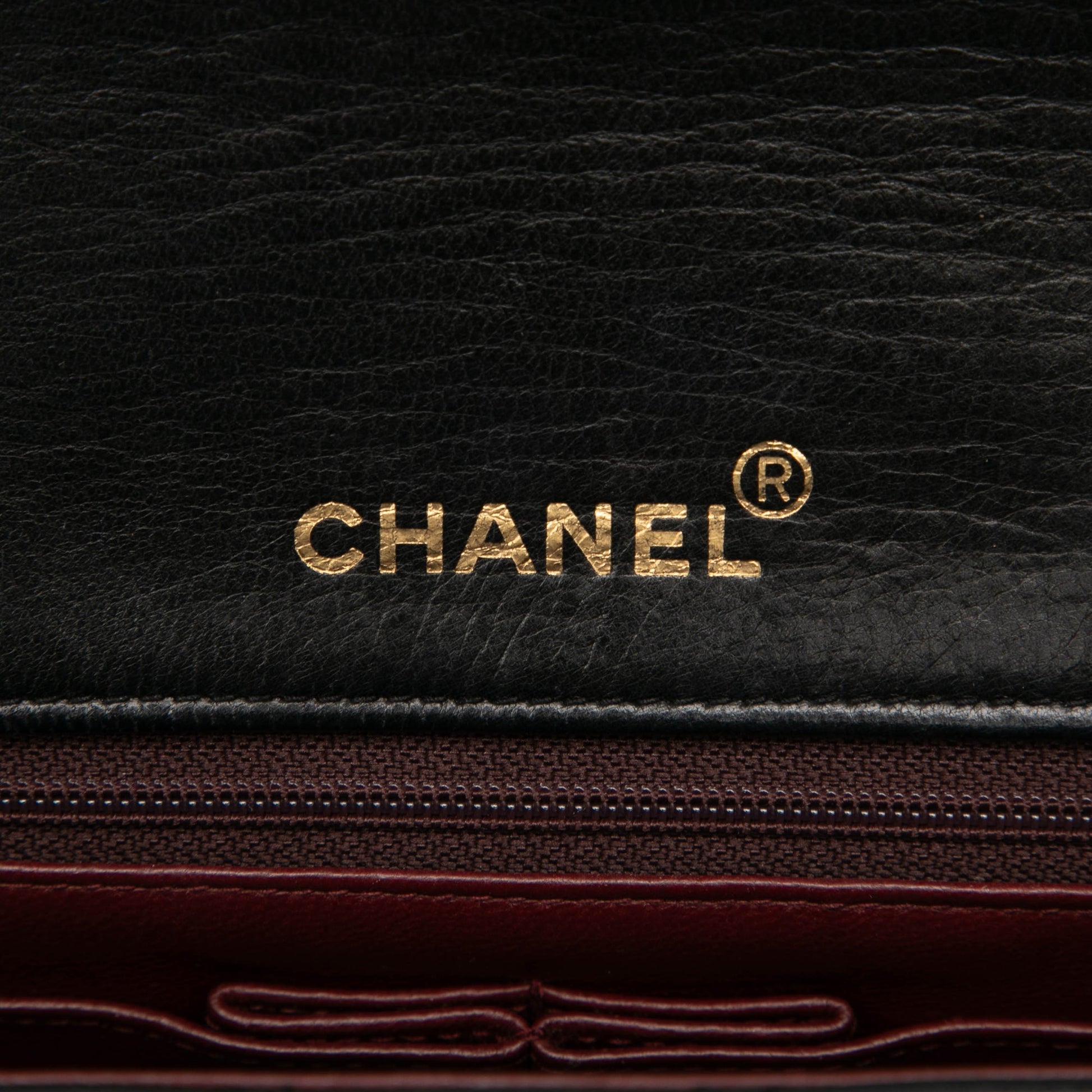 Chanel CC Quilted Lambskin Full Single Flap