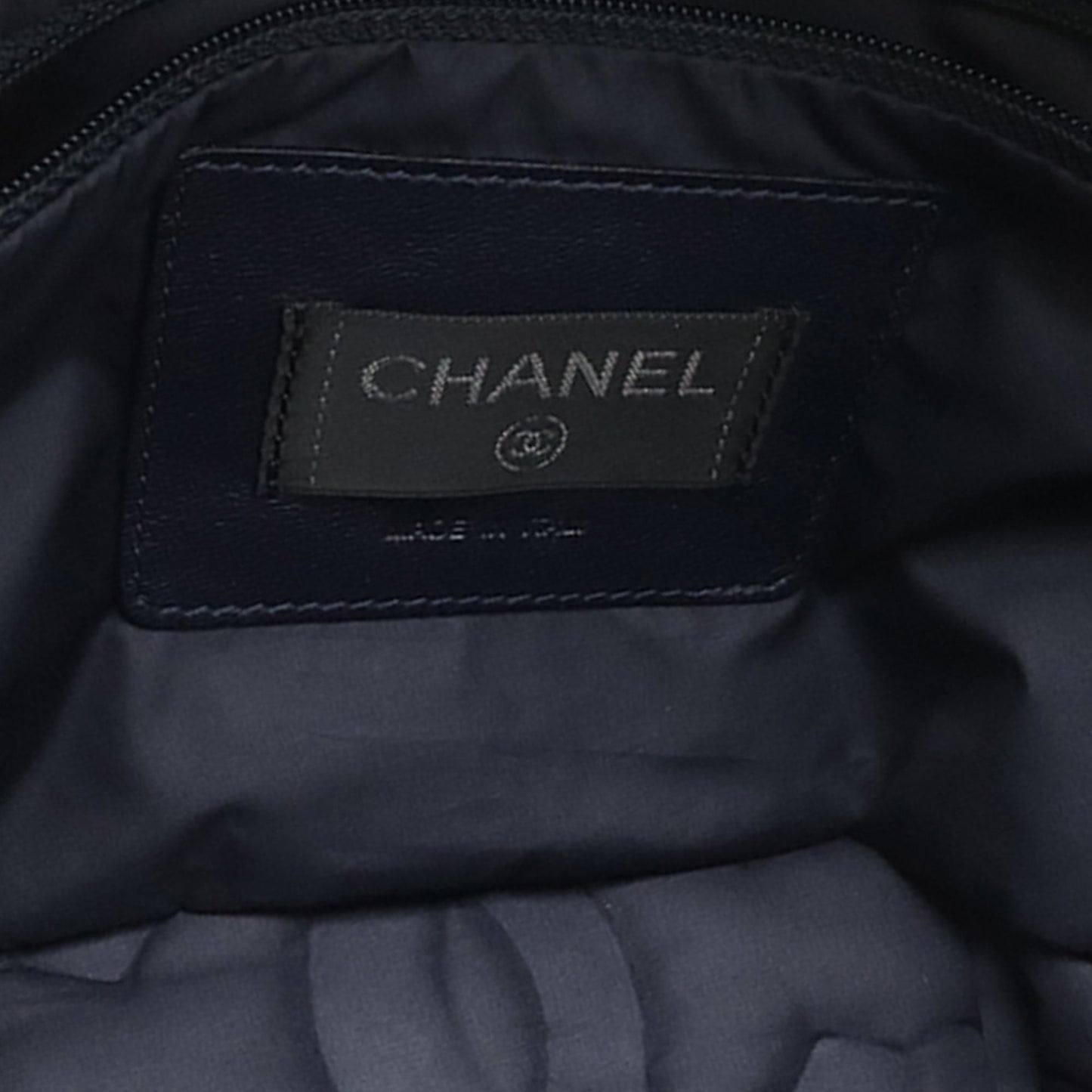 Chanel Embossed Nylon Tweed Doudoune Belt Bag