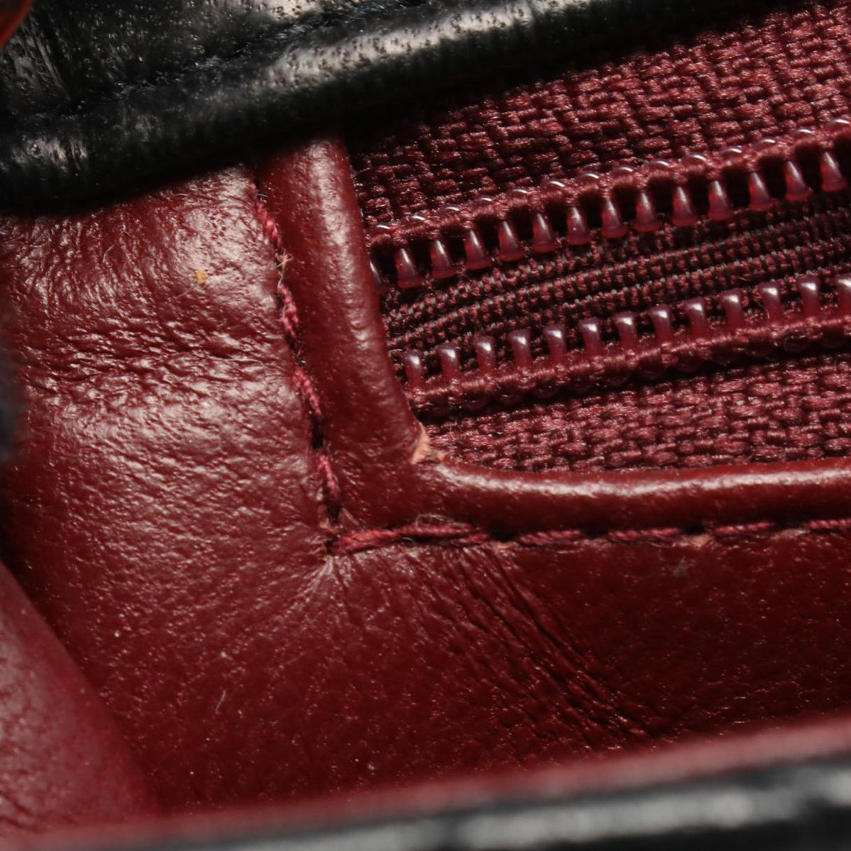 Chanel Small Square Quilted Lambskin Flap — Black