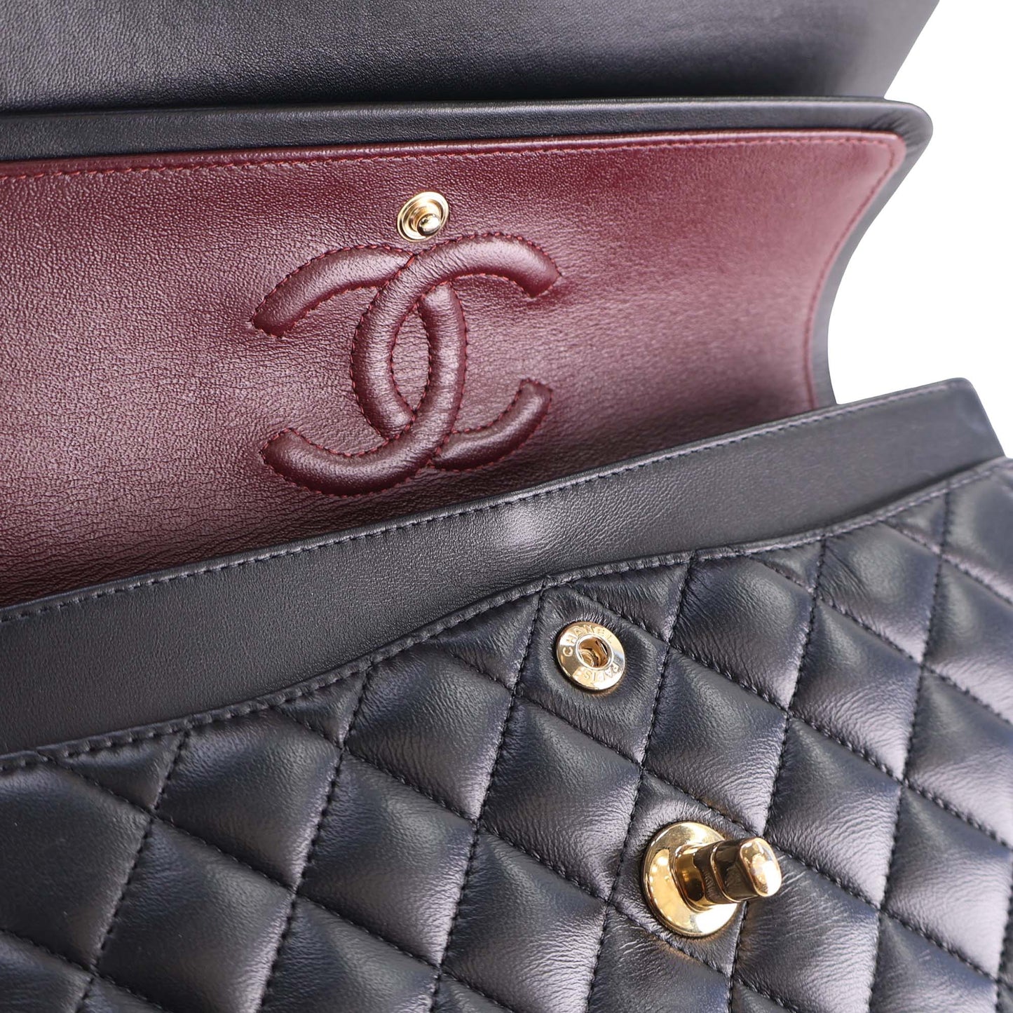 Chanel Small Classic Lambskin Double Flap