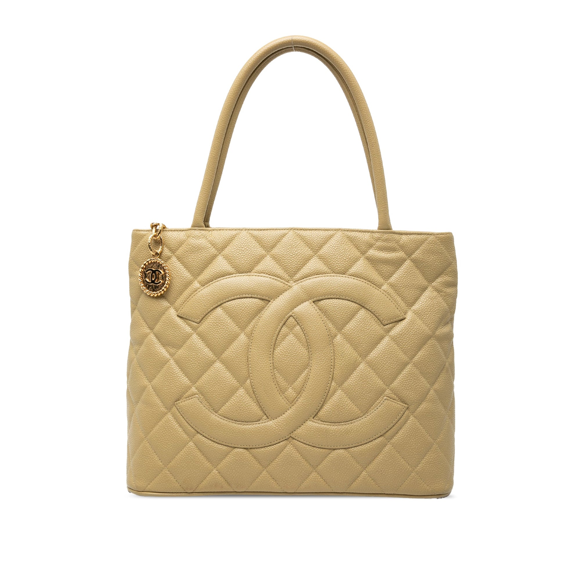 Chanel Caviar Medallion Tote