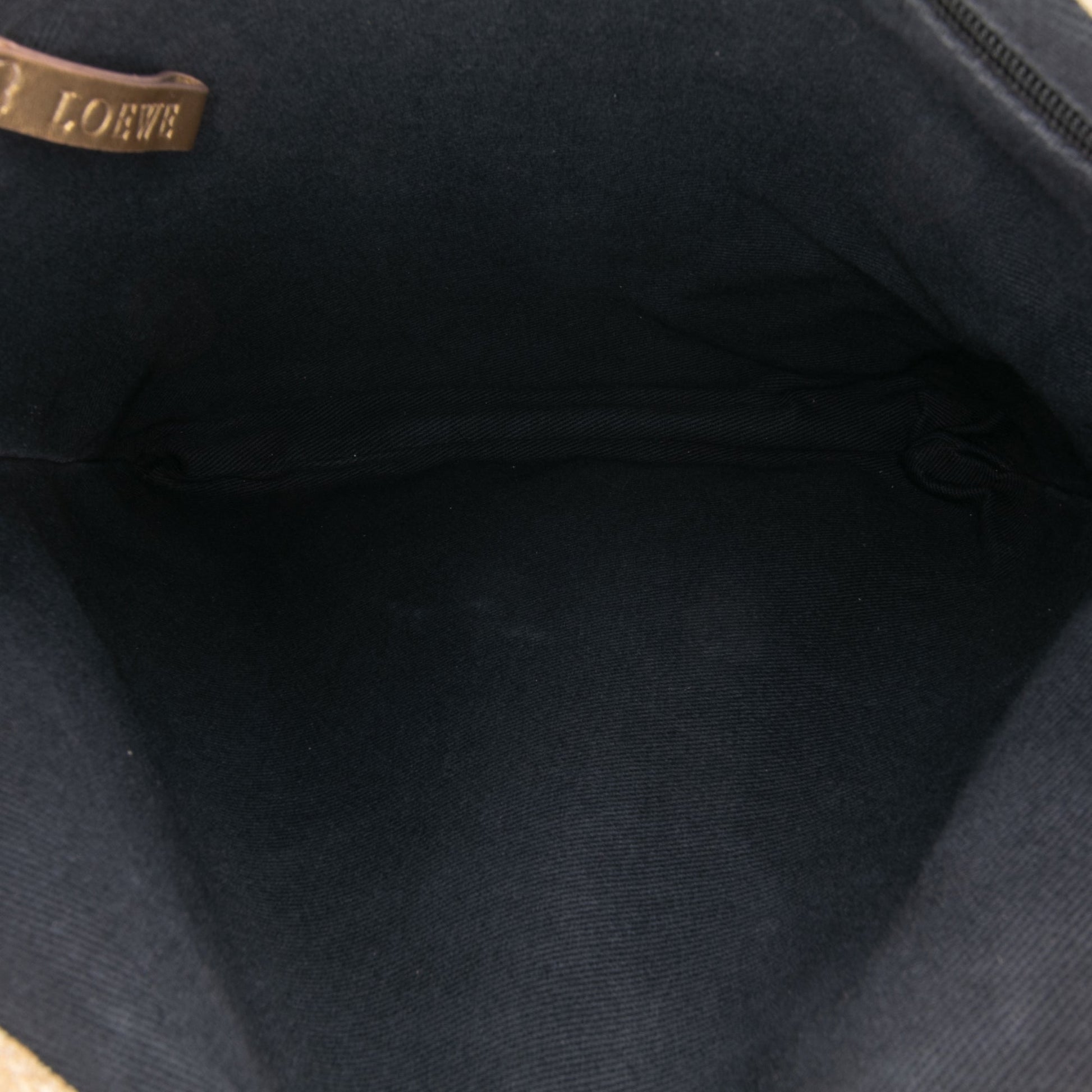 LOEWE Anagram Canvas Embroidered Tote