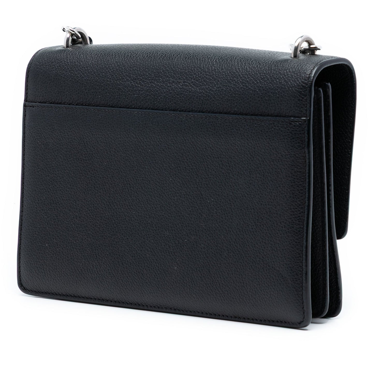 Saint Laurent Medium Grained Calfskin Monogram Sunset Crossbody