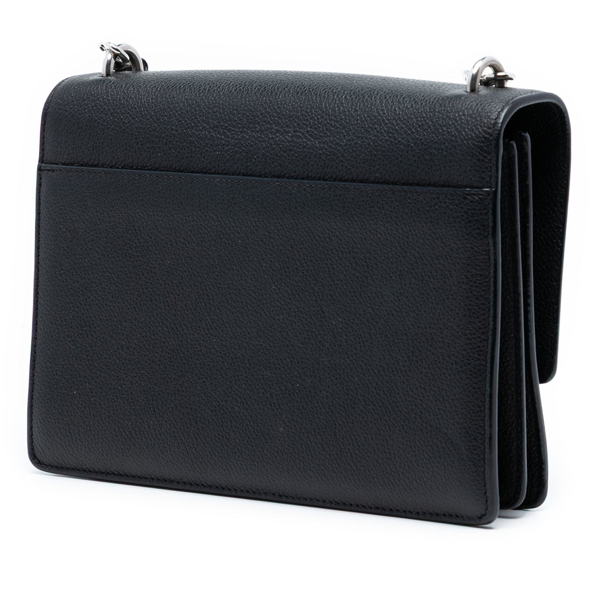 Saint Laurent Medium Grained Calfskin Monogram Sunset Crossbody