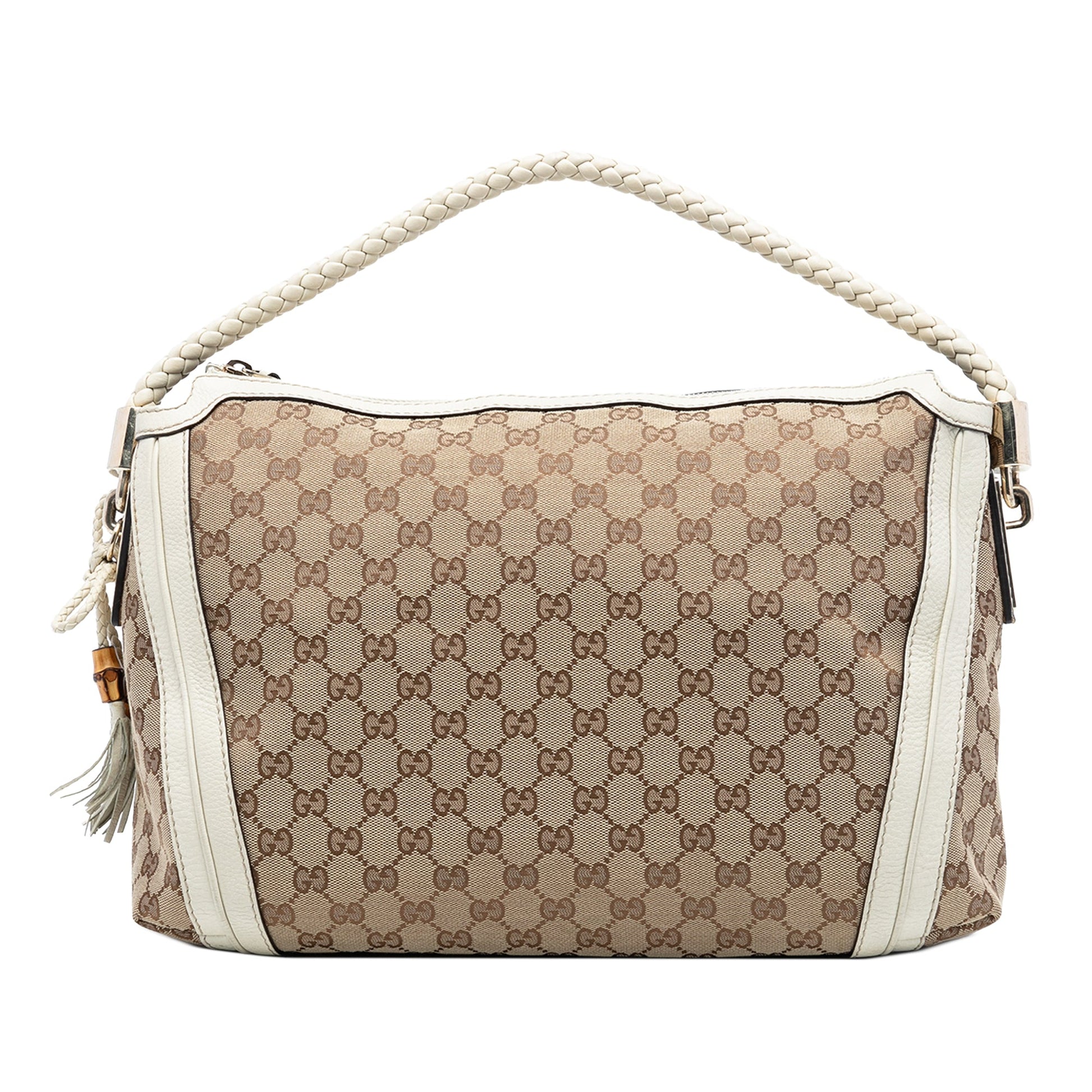 Gucci Medium GG Canvas Bella Shoulder Bag
