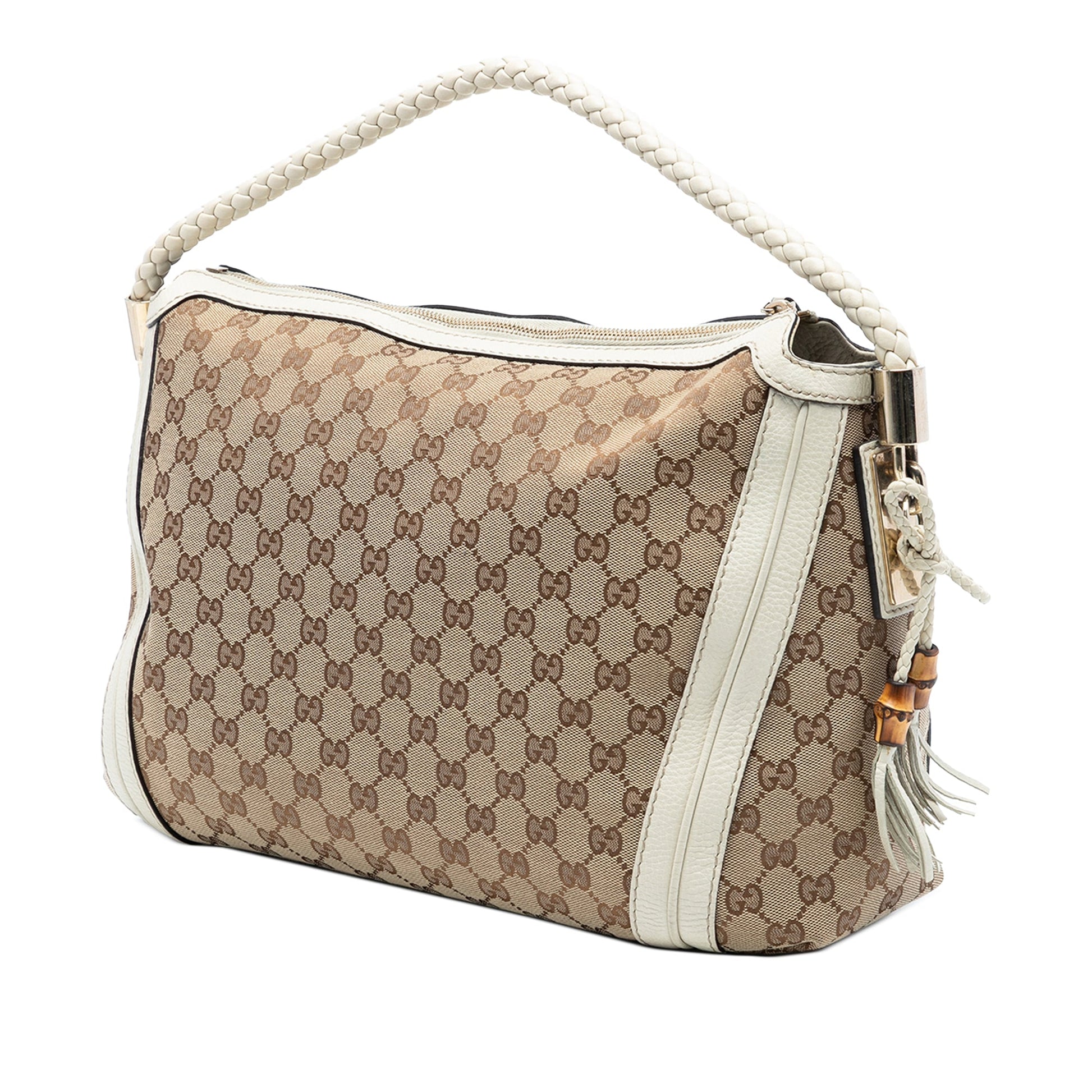 Gucci Medium GG Canvas Bella Shoulder Bag