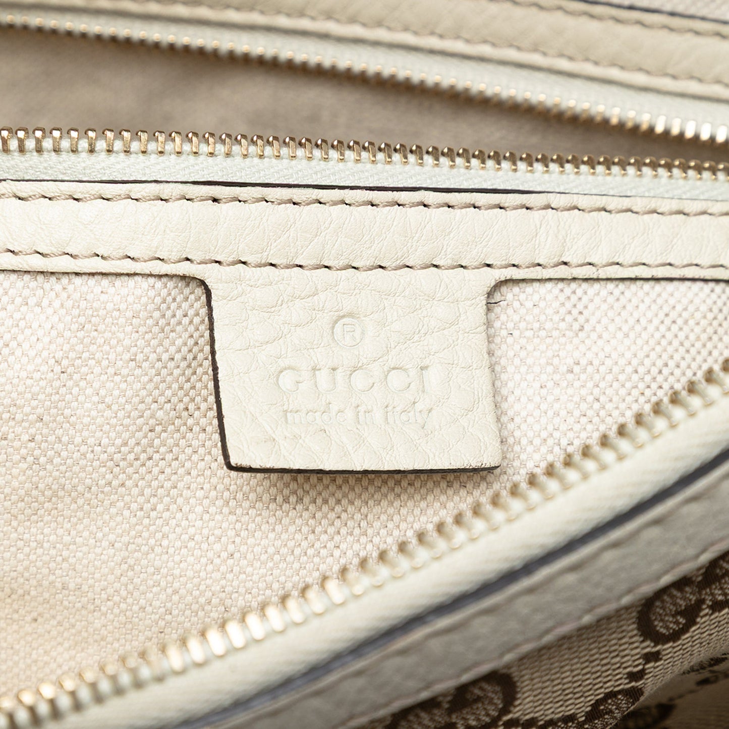 Gucci Medium GG Canvas Bella Shoulder Bag