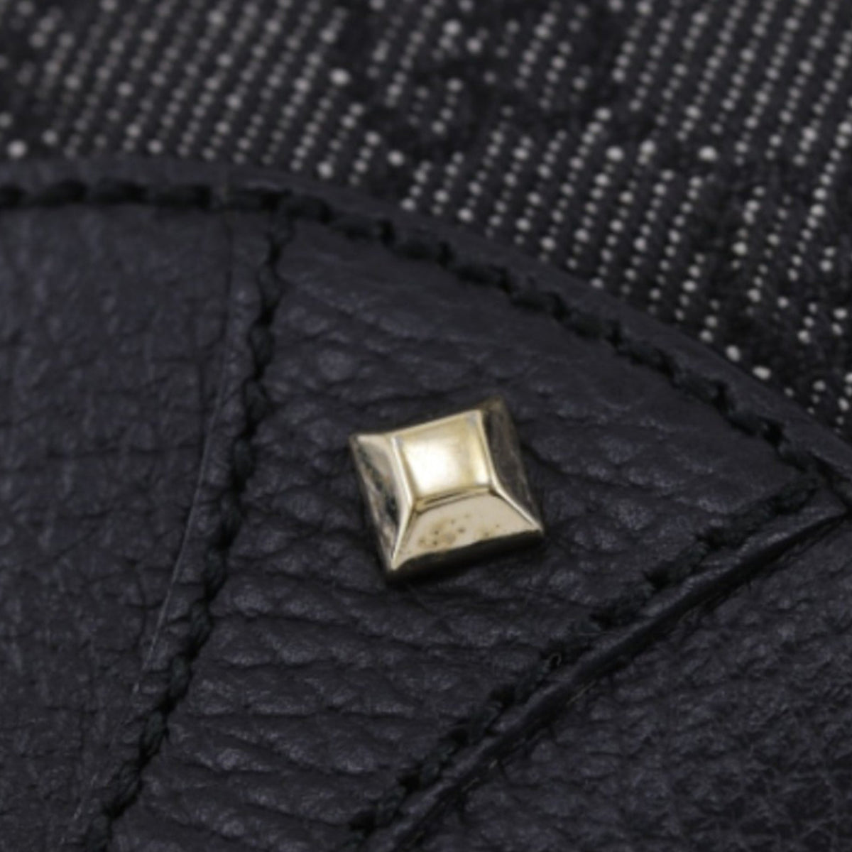 Gucci GG Denim Nailhead Crossbody