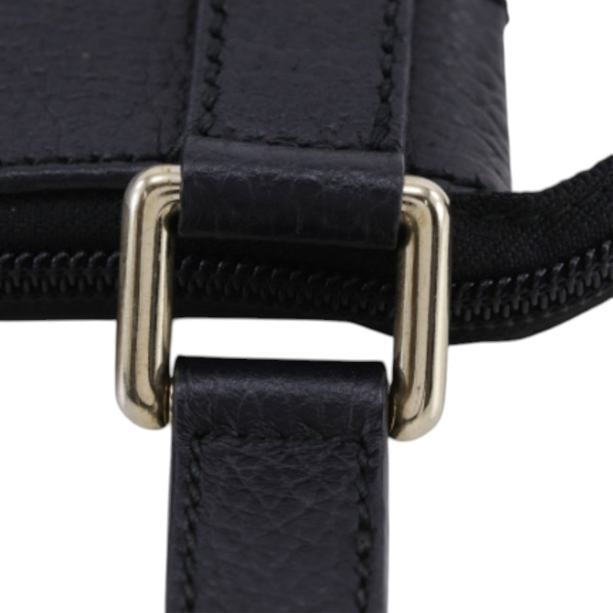 Gucci GG Denim Nailhead Crossbody