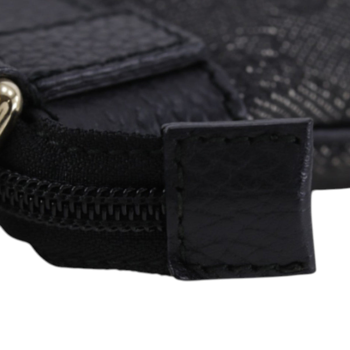 Gucci GG Denim Nailhead Crossbody