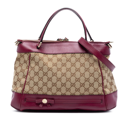 Gucci GG Canvas Mayfair Satchel
