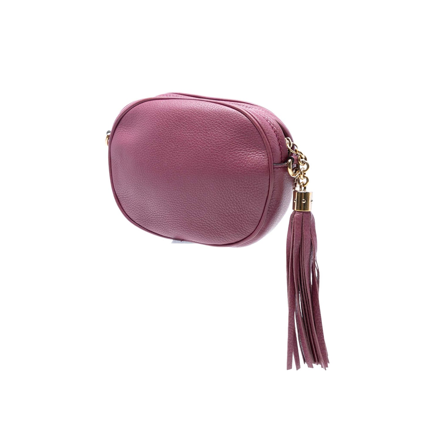 Gucci Mini Pebbled Calfskin Soho Chain Crossbody