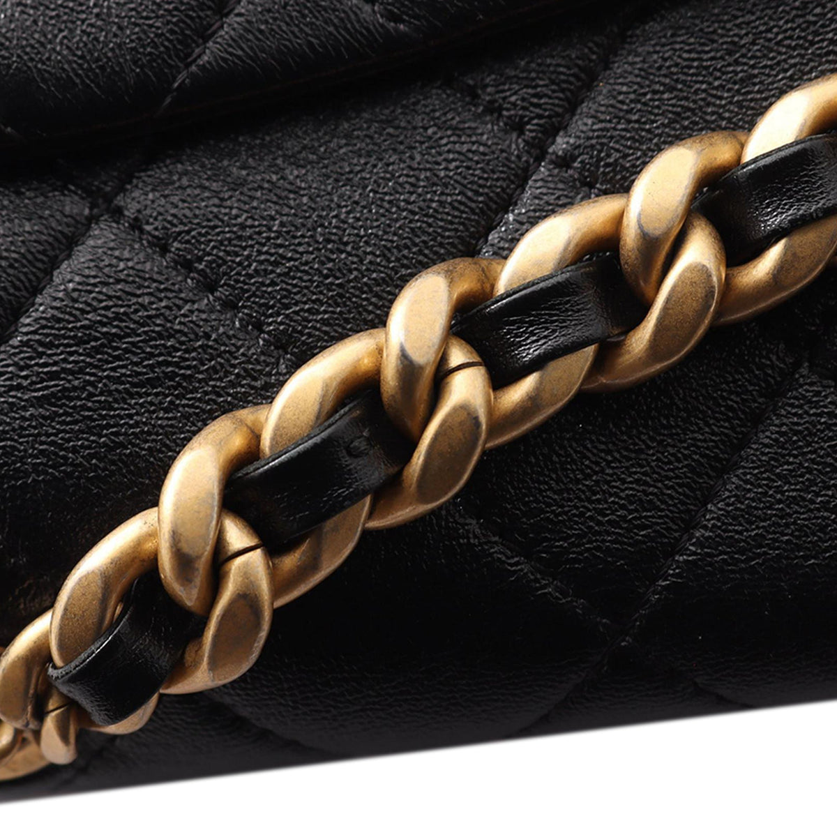 Chanel CC Quilted Calfskin Single Flap