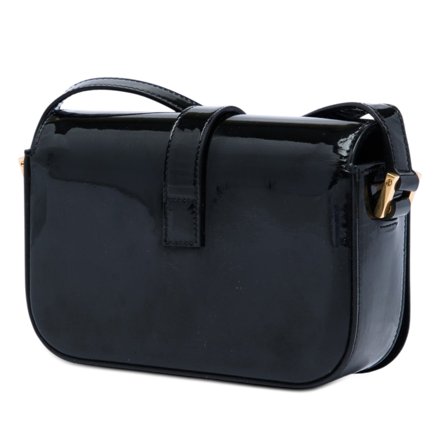 Saint Laurent Small Patent Monogram Universite Crossbody