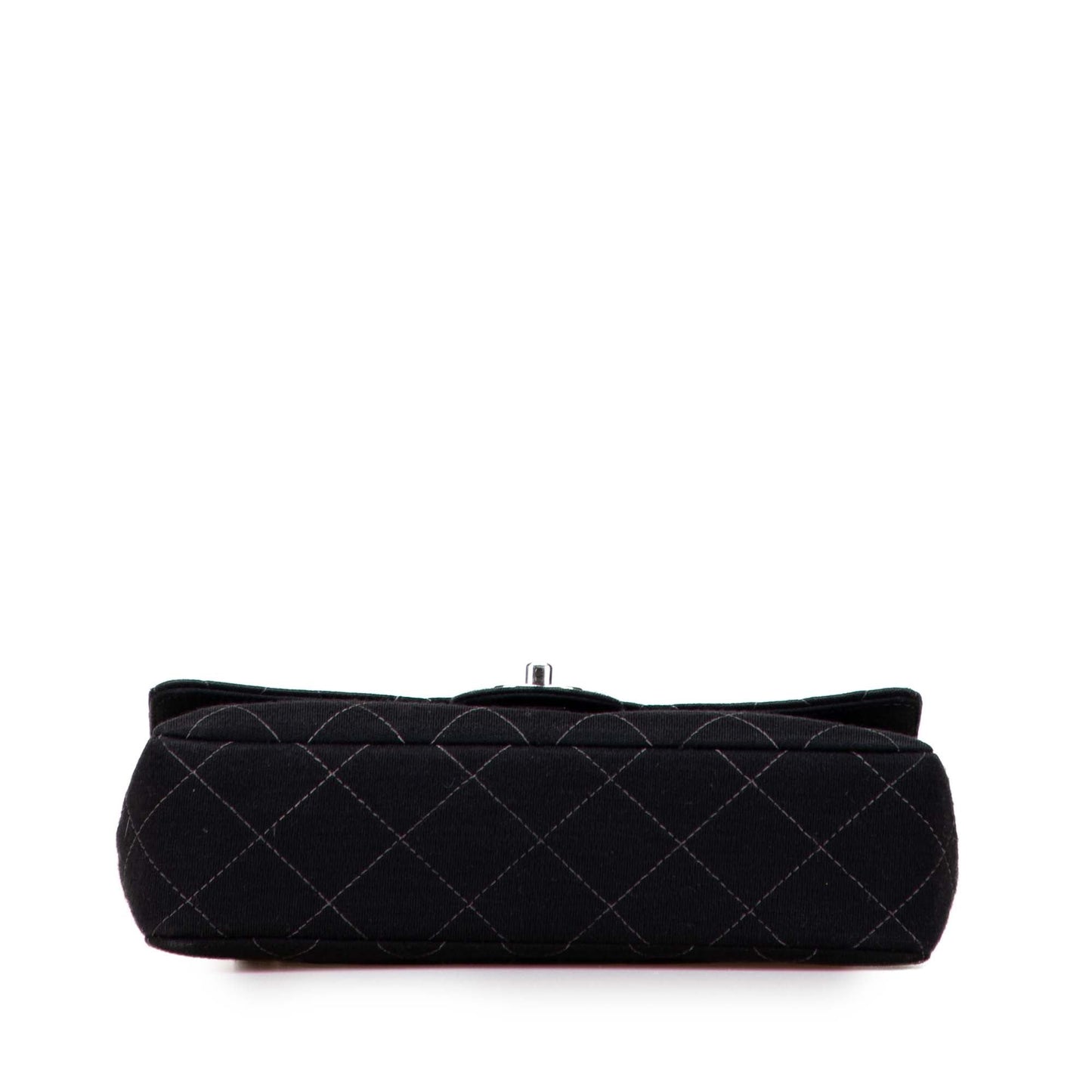 Chanel Medium Quilted Jersey Single Flap