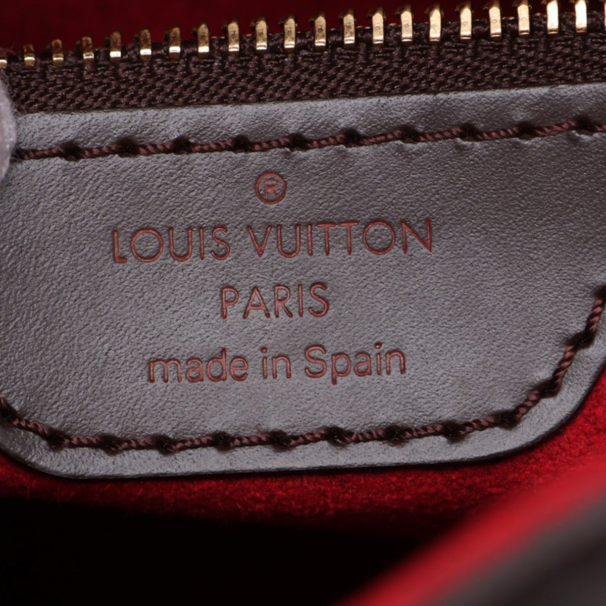 Louis Vuitton Damier Ebene Hampstead PM — Brown