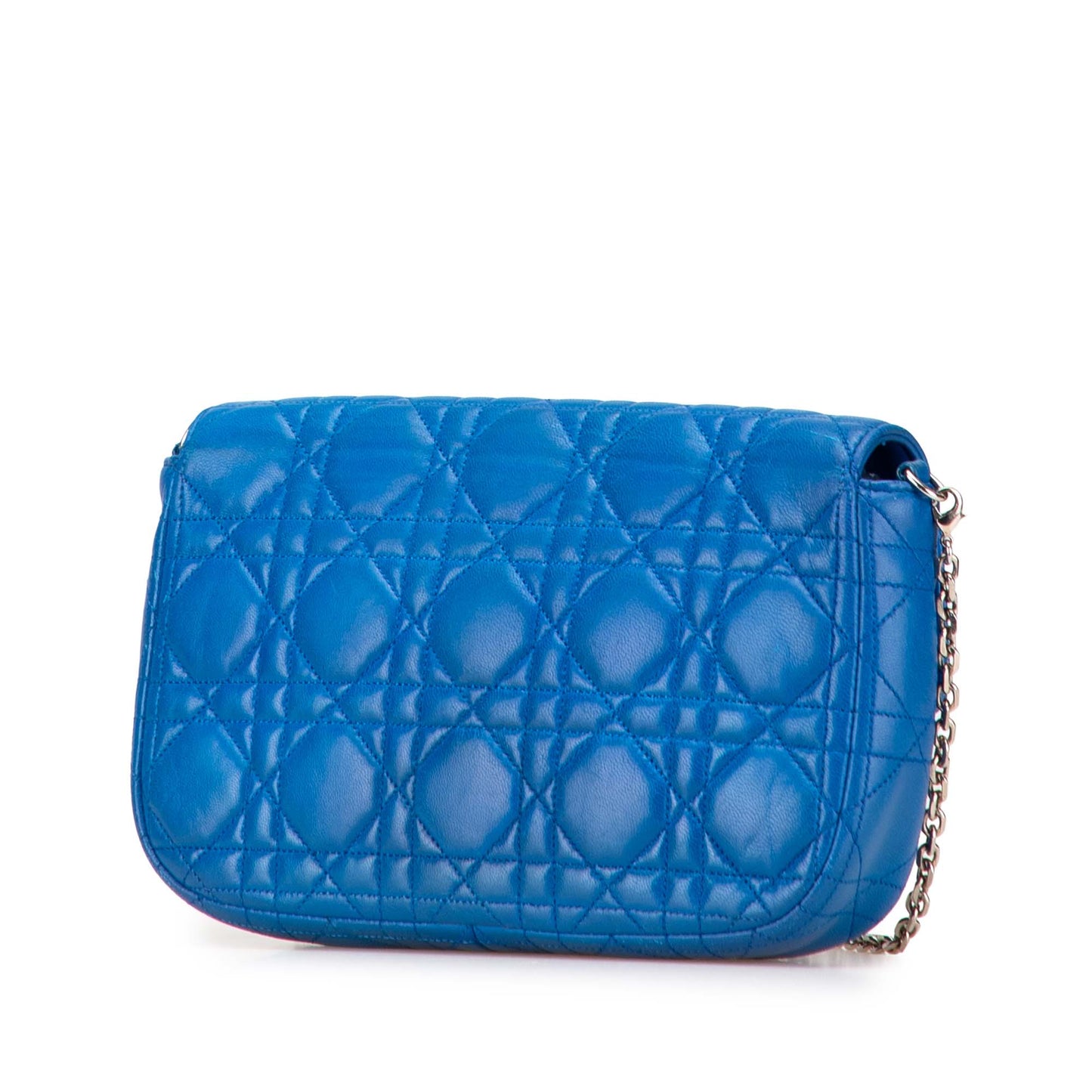 Dior Lambskin Cannage Miss Dior Promenade Chain Crossbody
