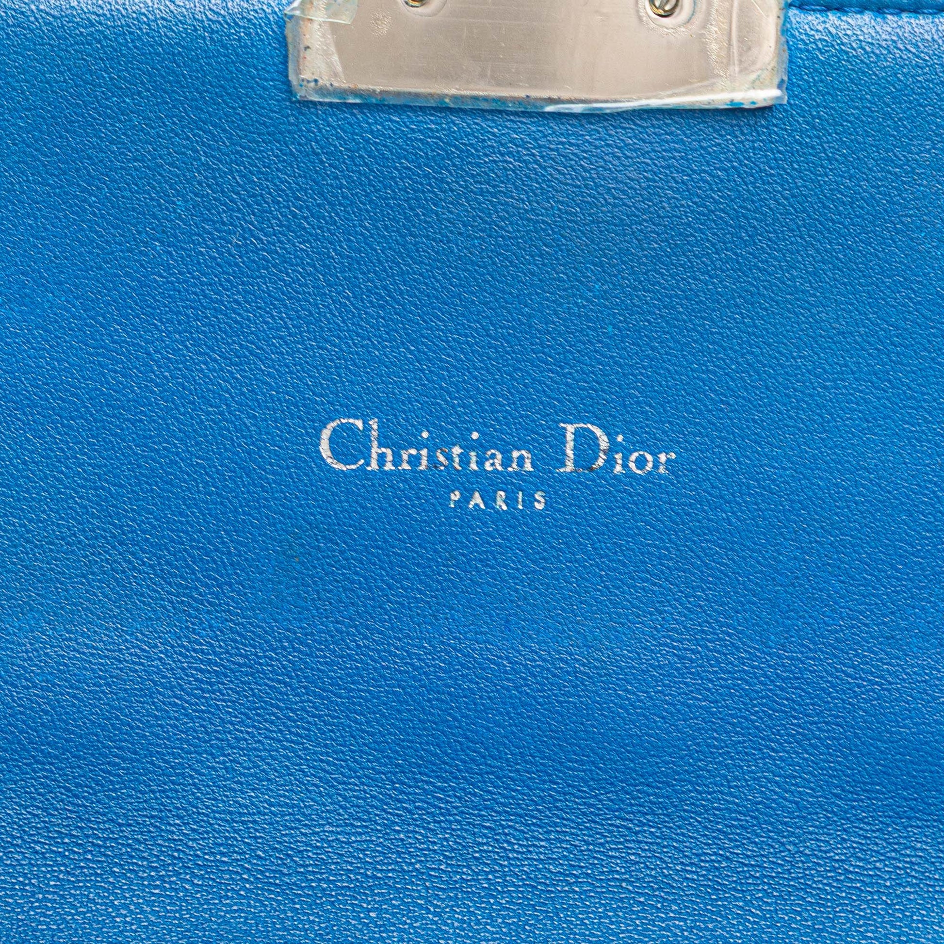 Dior Lambskin Cannage Miss Dior Promenade Chain Crossbody