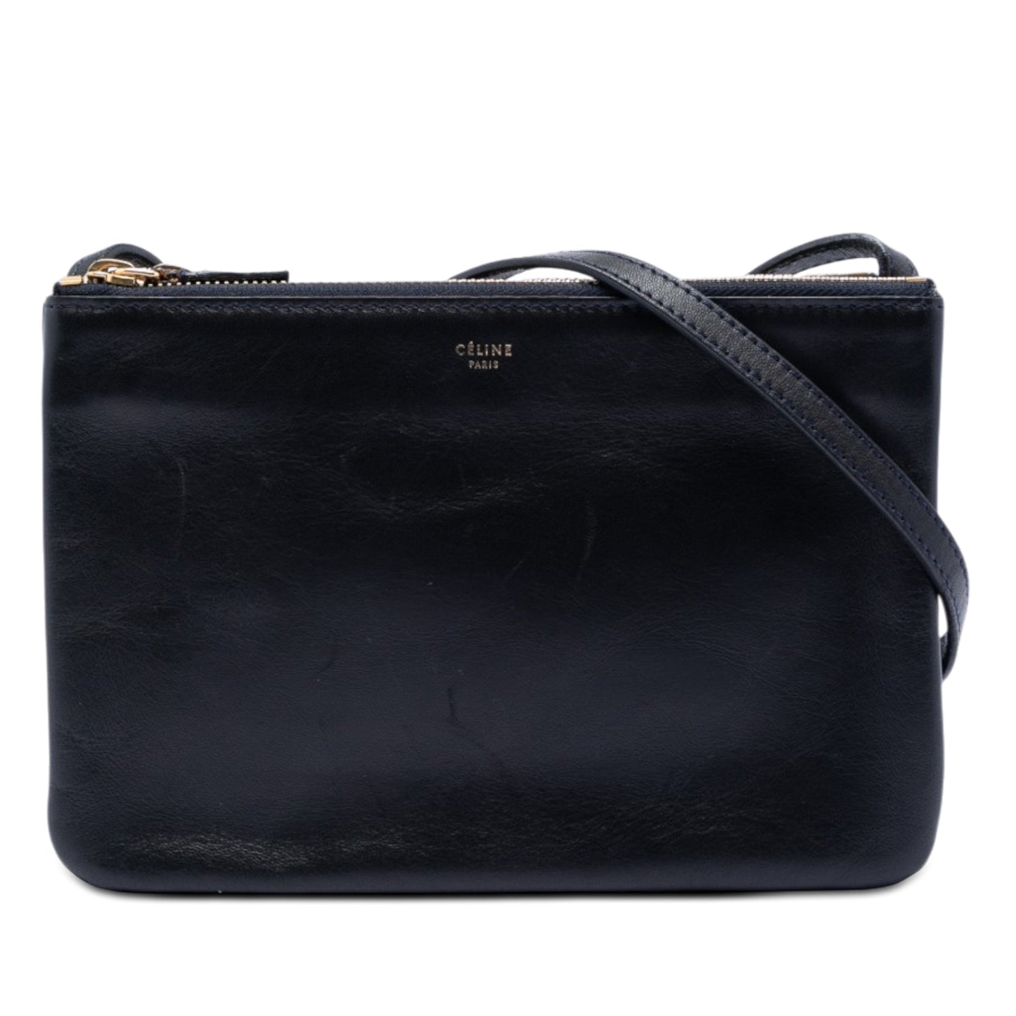 Celine Small Lambskin Trio Crossbody