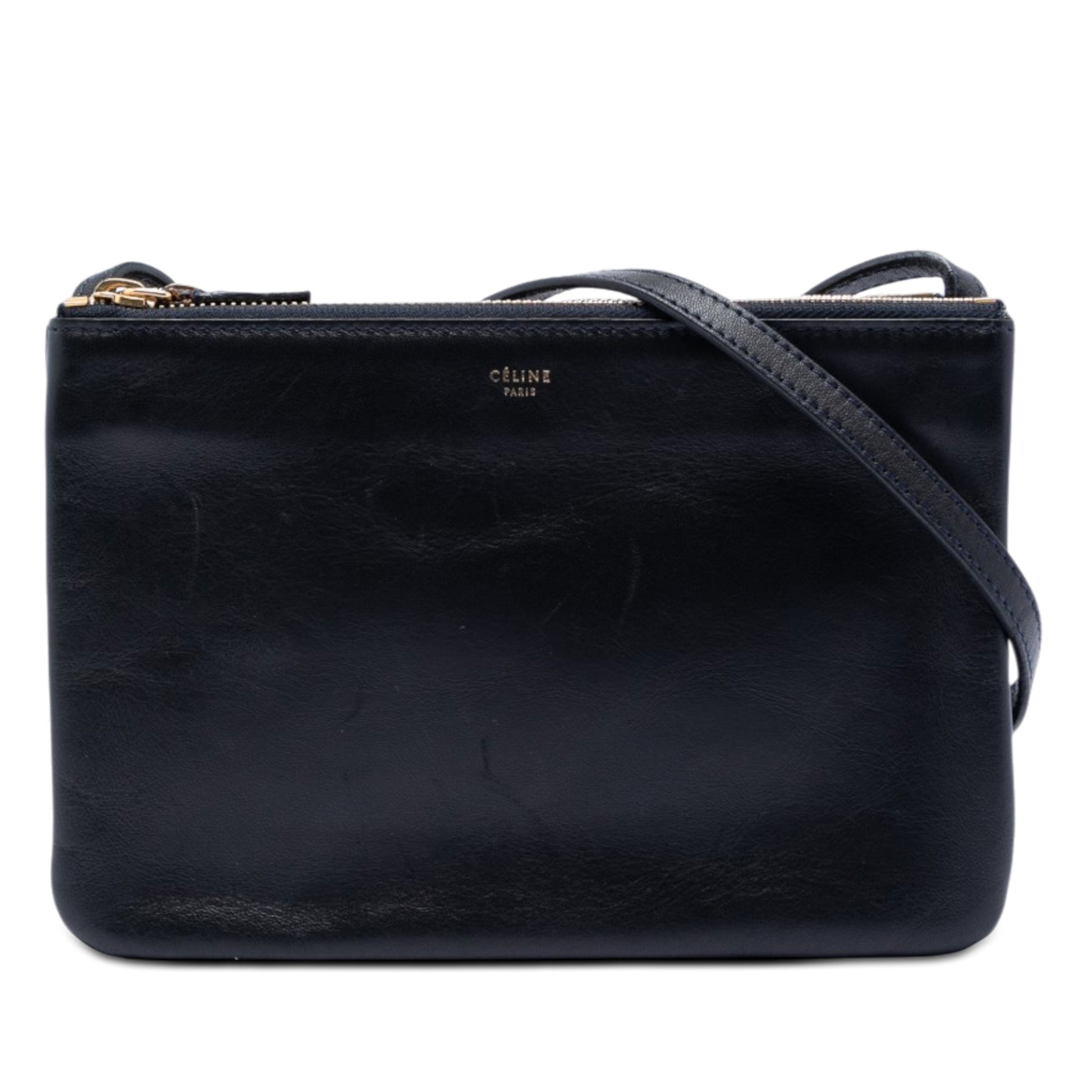 Celine Small Lambskin Trio Crossbody