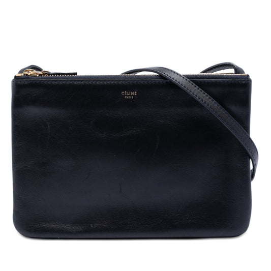 Celine Small Lambskin Trio Crossbody