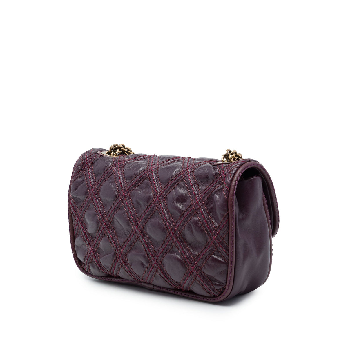 Chanel Paris Bombay Small CC Calfskin Triptych Flap — Purple