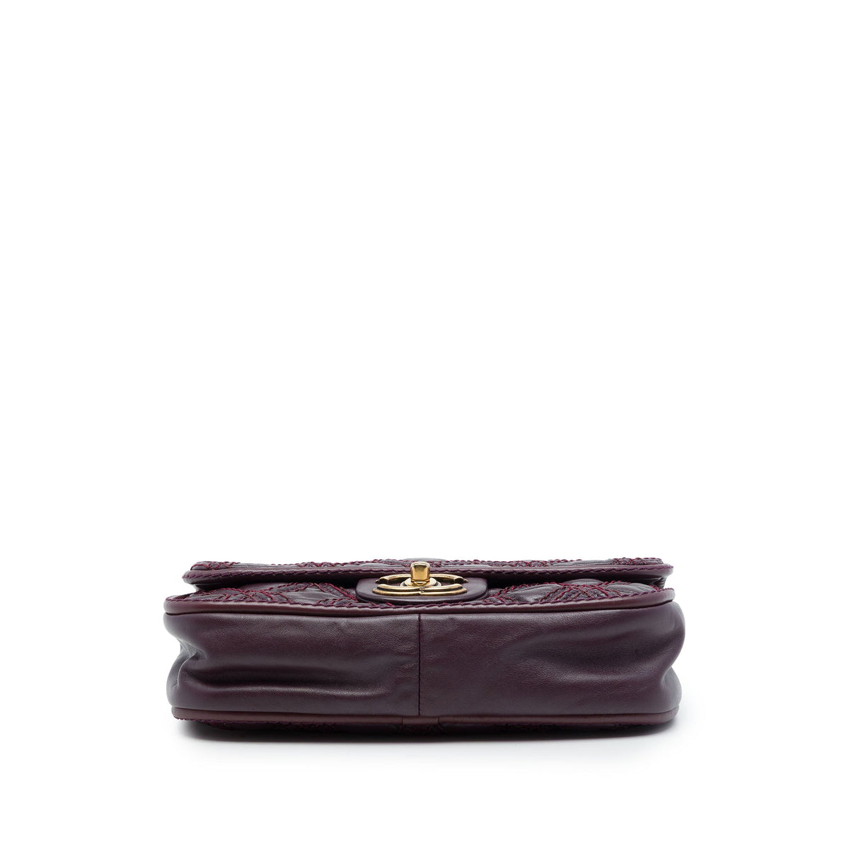 Chanel Paris Bombay Small CC Calfskin Triptych Flap — Purple