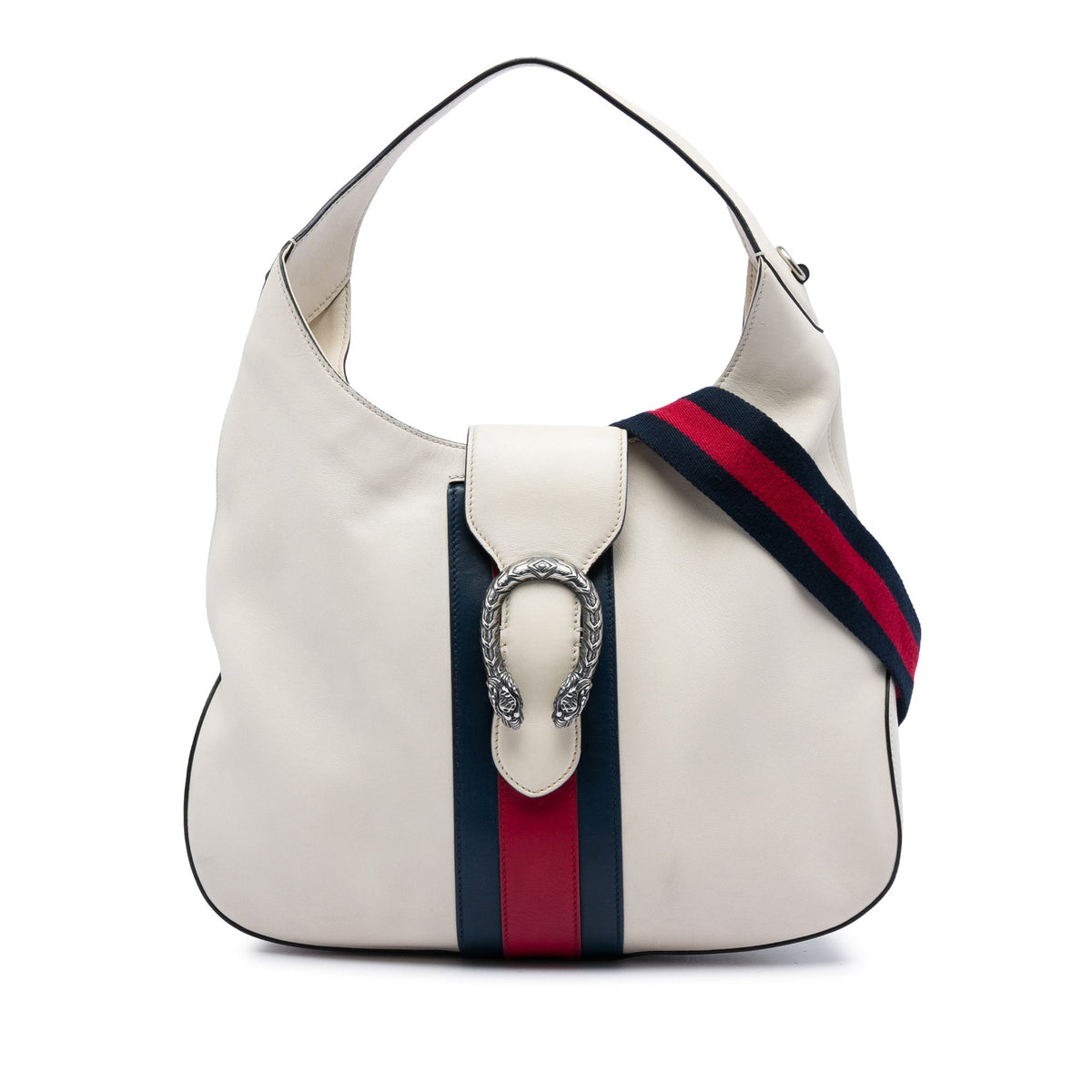 Gucci Calfskin Dionysus Web Satchel