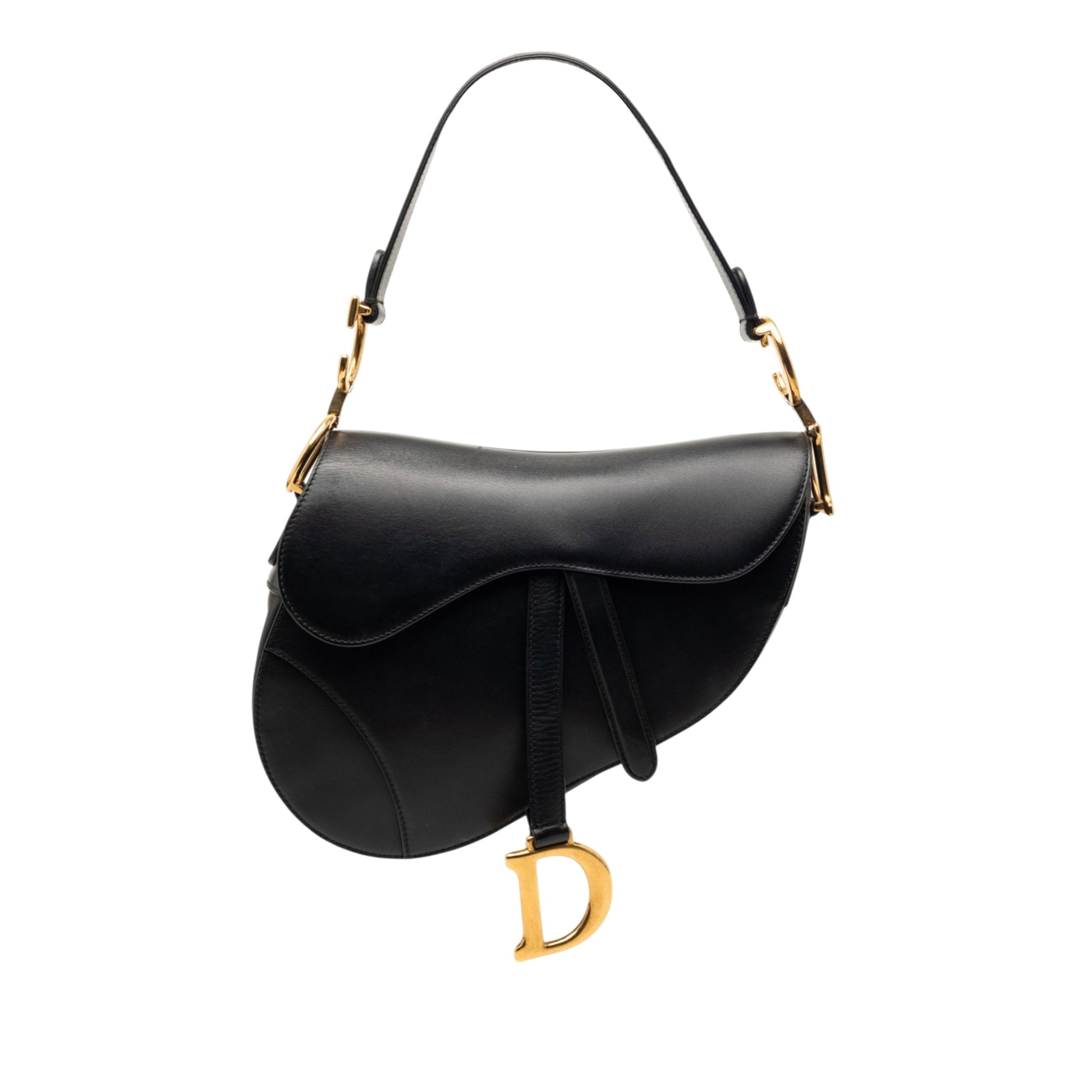 Smooth Calfskin Saddle Bag